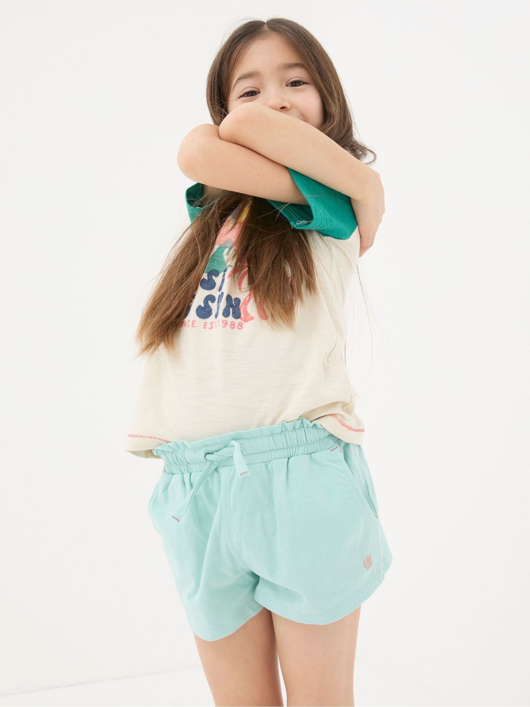 Blue Jersey Shorts 2 Pack - Image 1 of 6