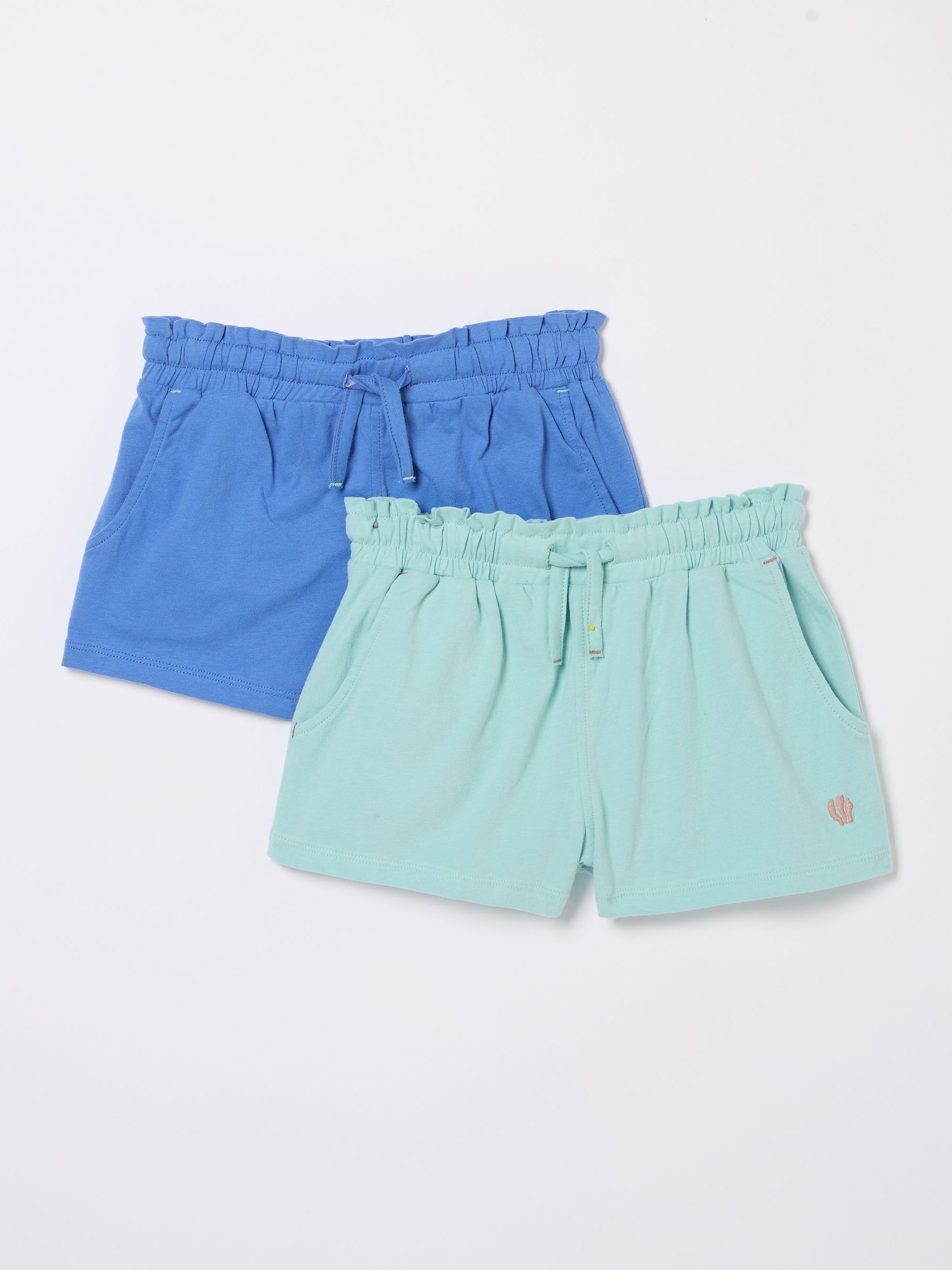 Blue Jersey Shorts 2 Pack - Image 6 of 6