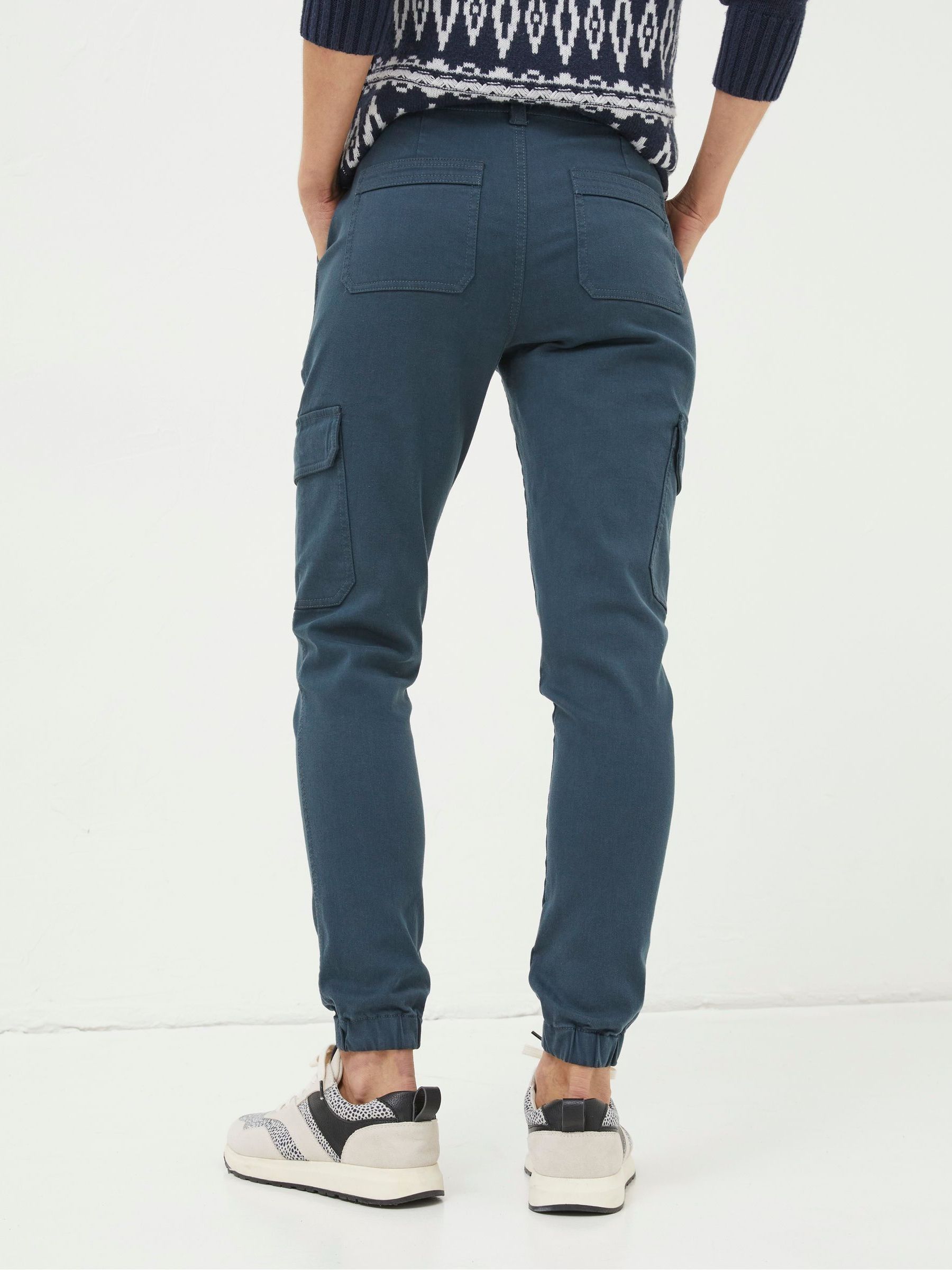 Green Cargo Trousers - Image 3 of 4