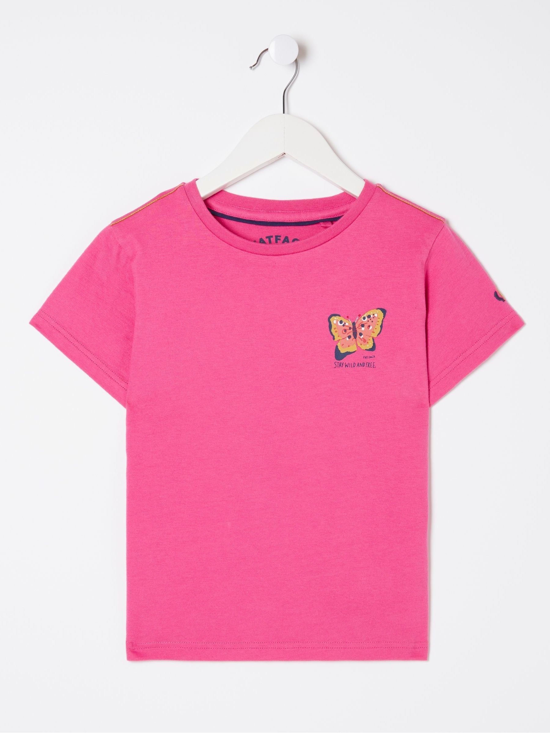 Pink Butterfly Fact T-Shirt - Image 5 of 6