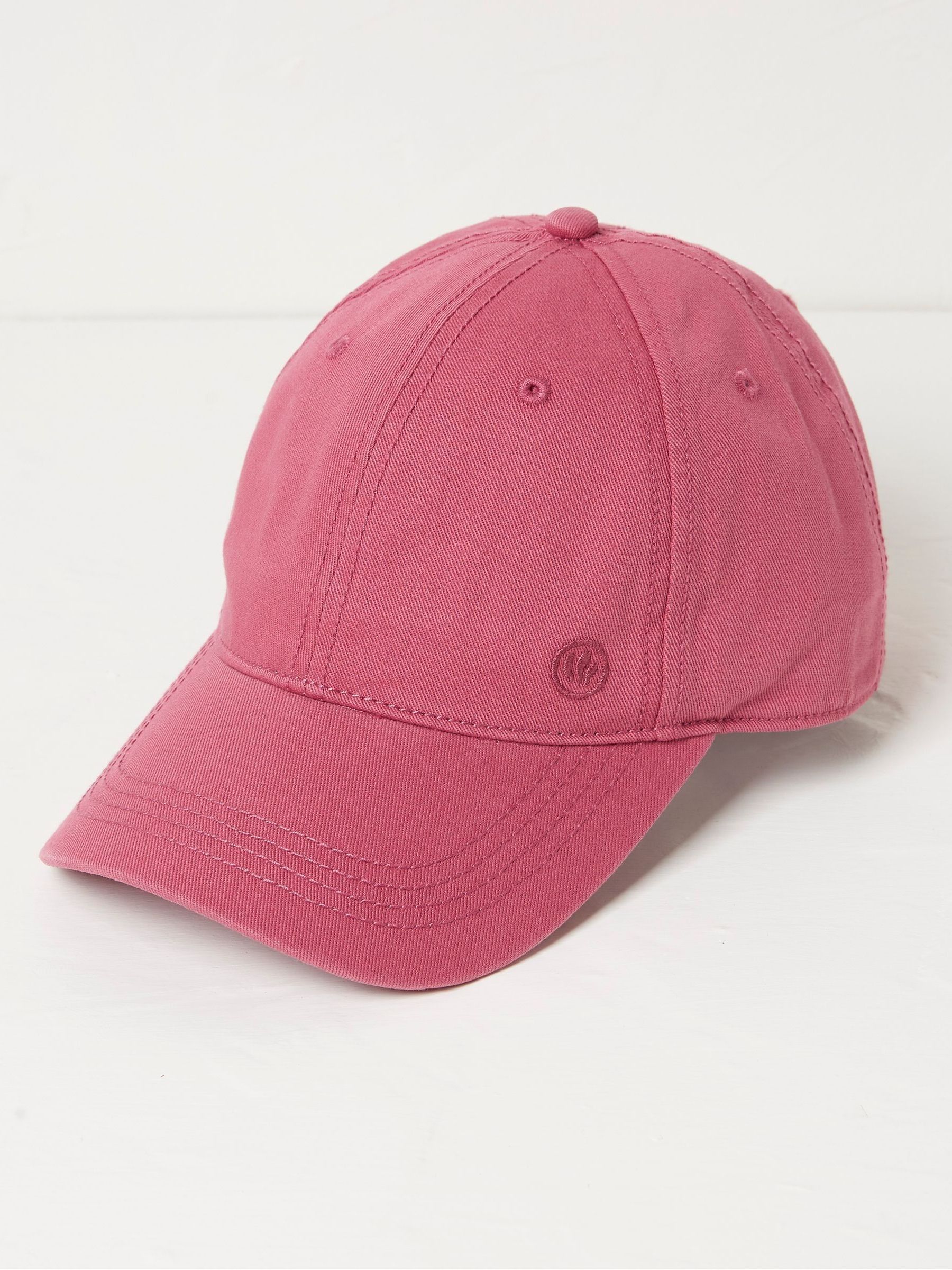 Pink Twill Baseball Cap - Image 2 of 3