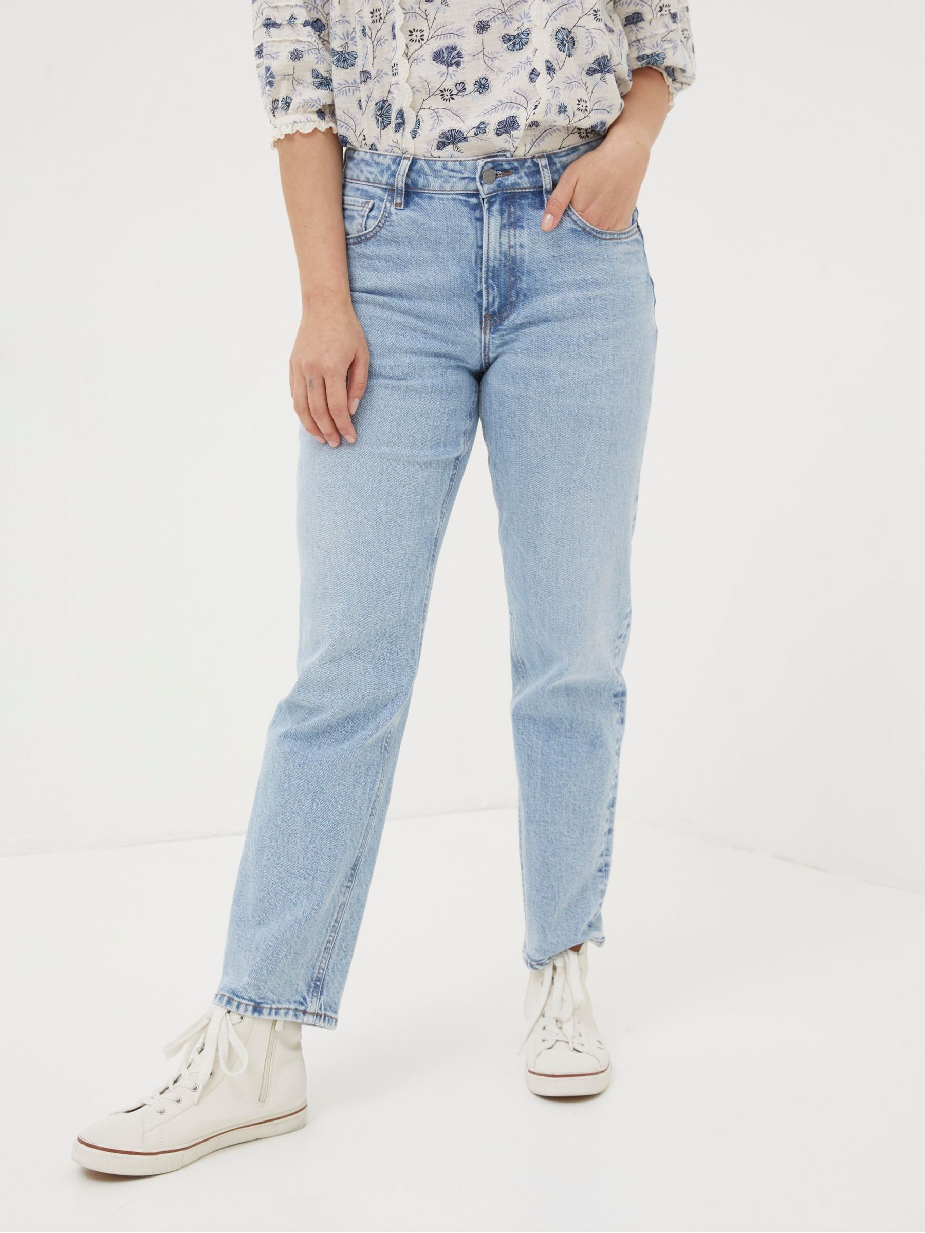 Ludlow Blue Boyfriend Jeans - Image 1 of 5
