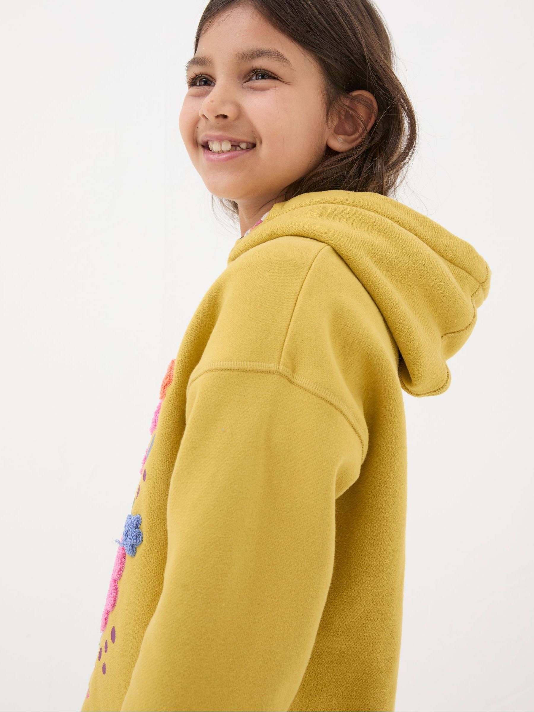 Yellow Art Club Popover Hoodie - Image 2 of 6