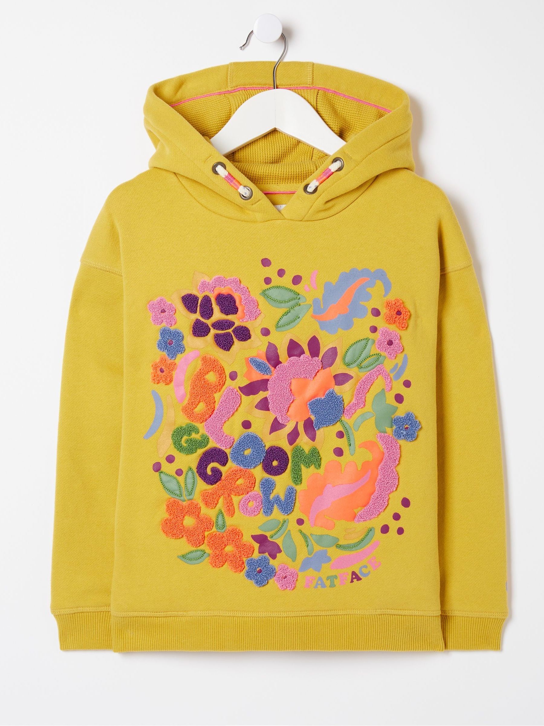 Yellow Art Club Popover Hoodie - Image 5 of 6