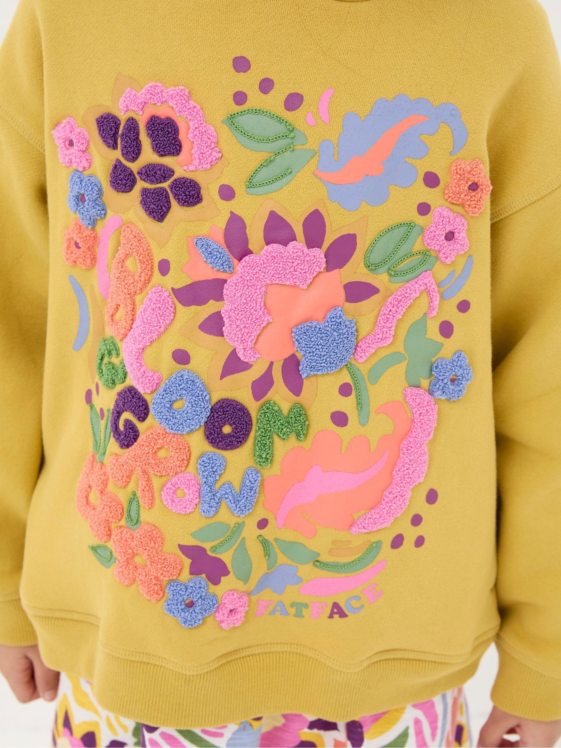 Yellow Art Club Popover Hoodie - Image 6 of 6