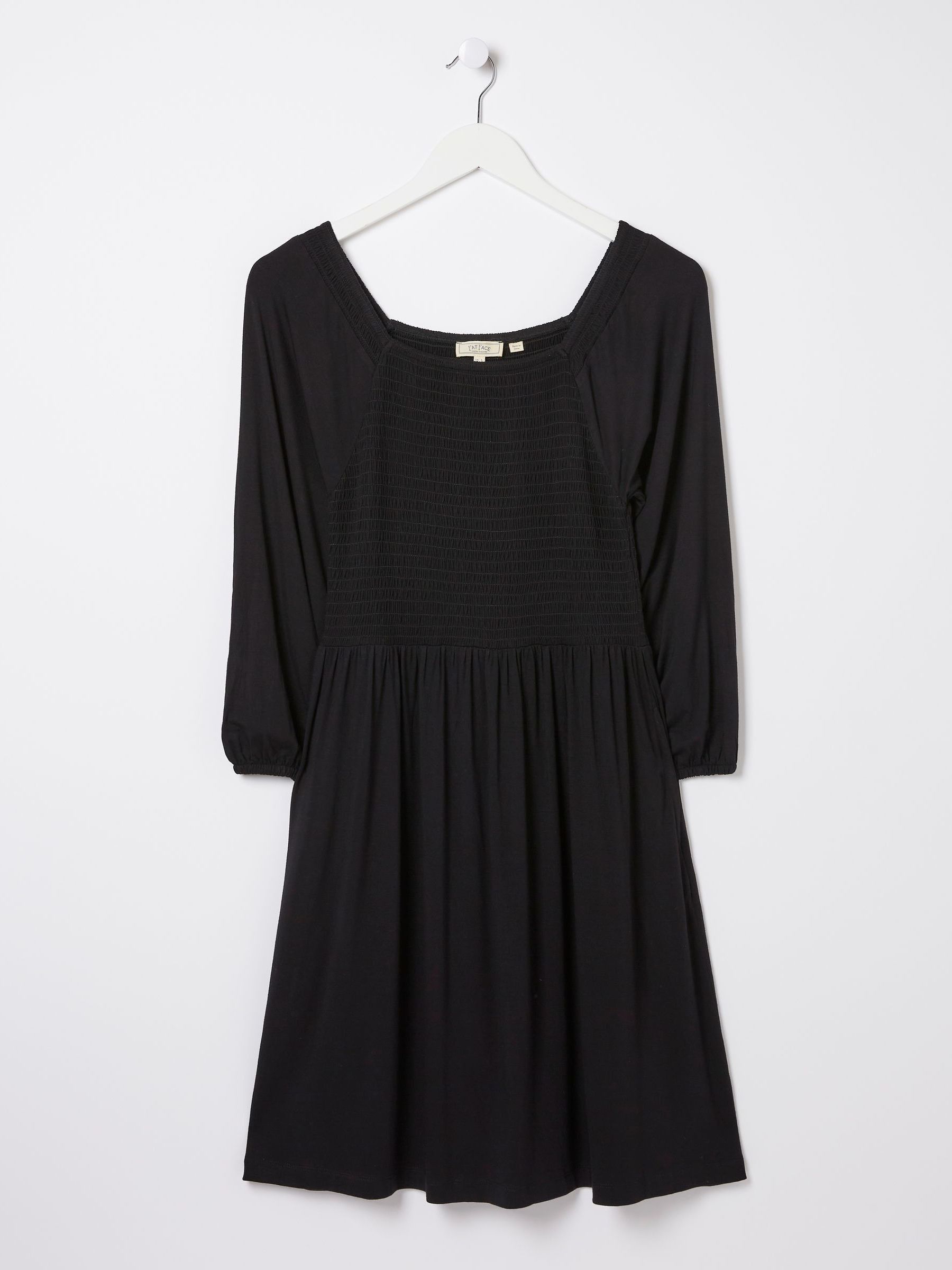 Black Adeline Jersey Dress - Image 5 of 5