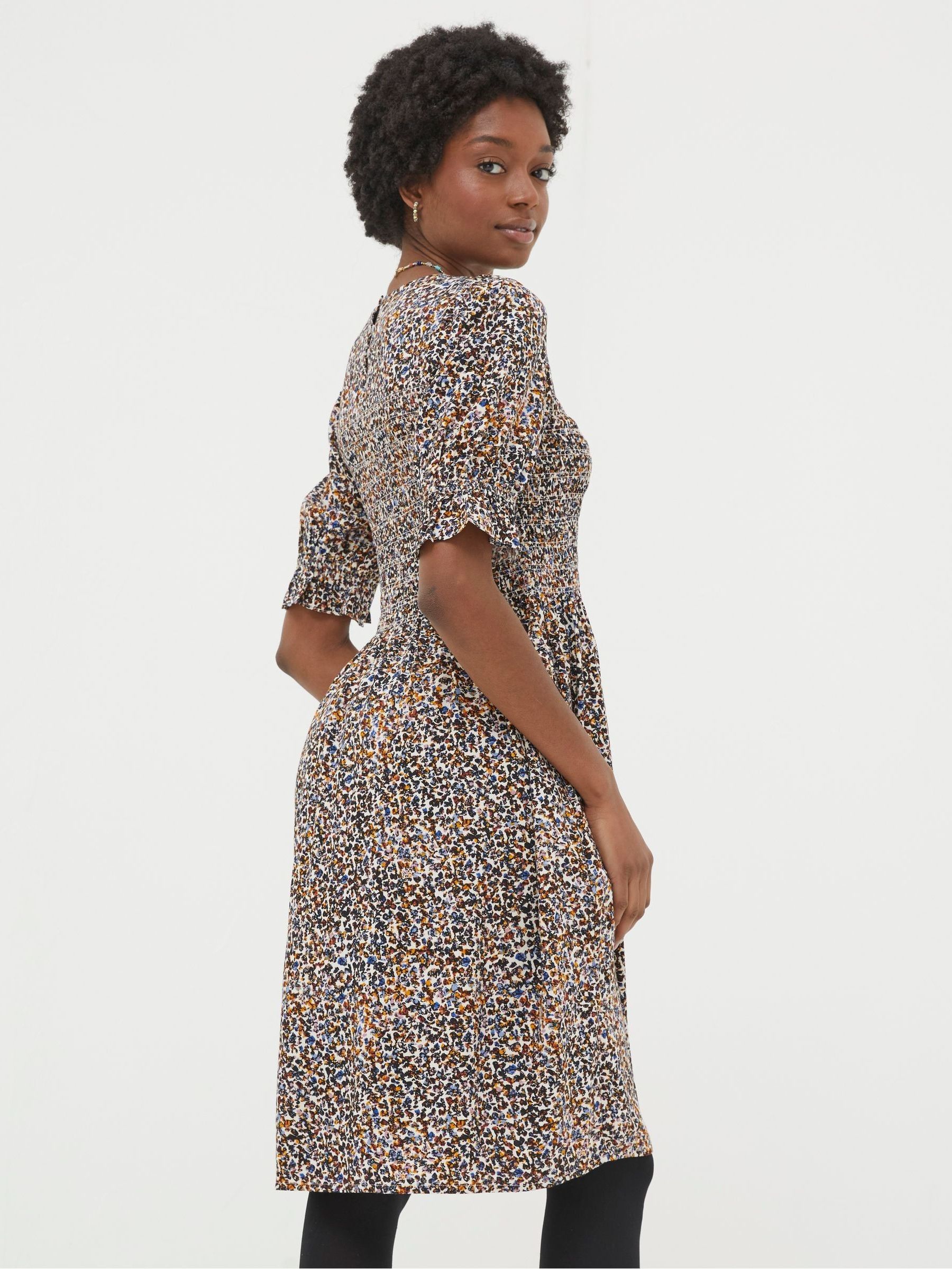 Multi Dappled Spot Dress - Image 2 of 5