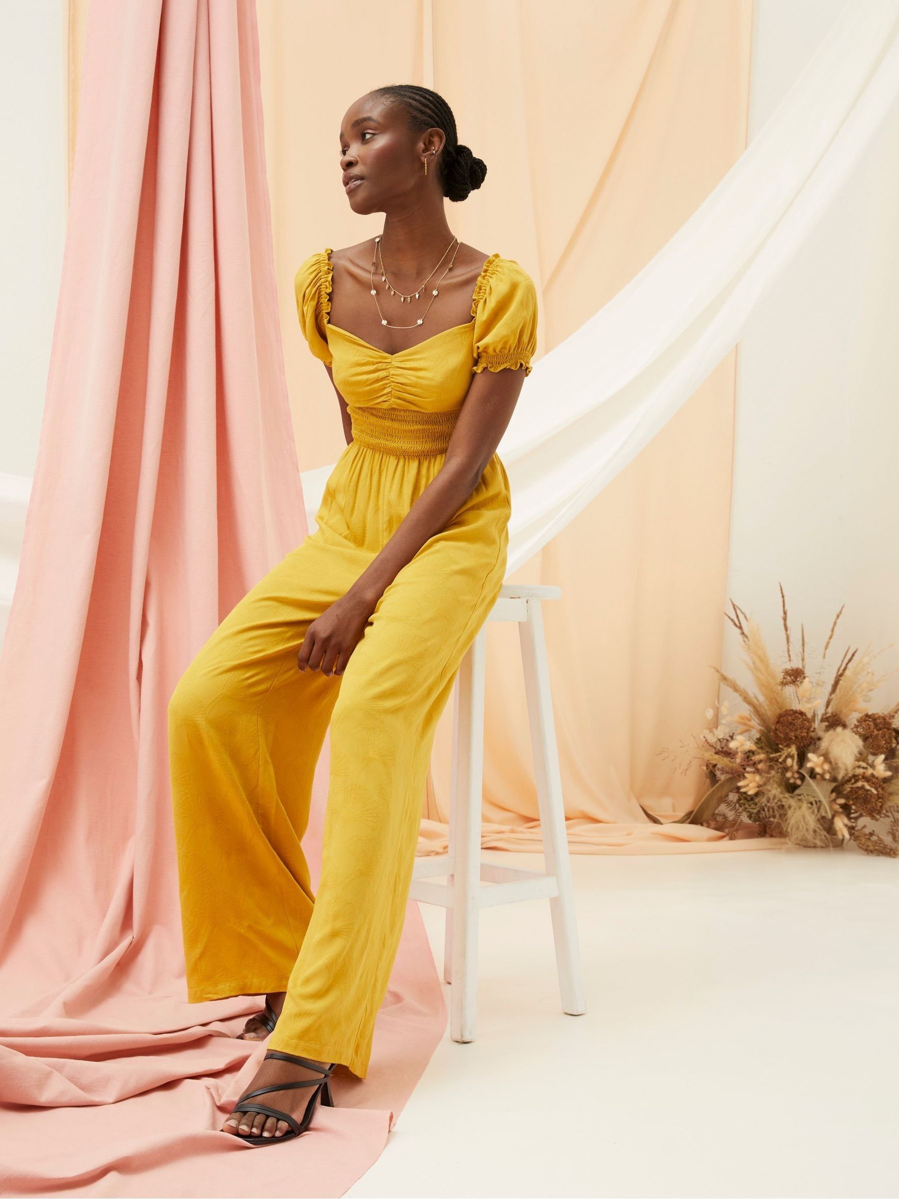 Yellow Acacia Jumpsuit - Image 4 of 7