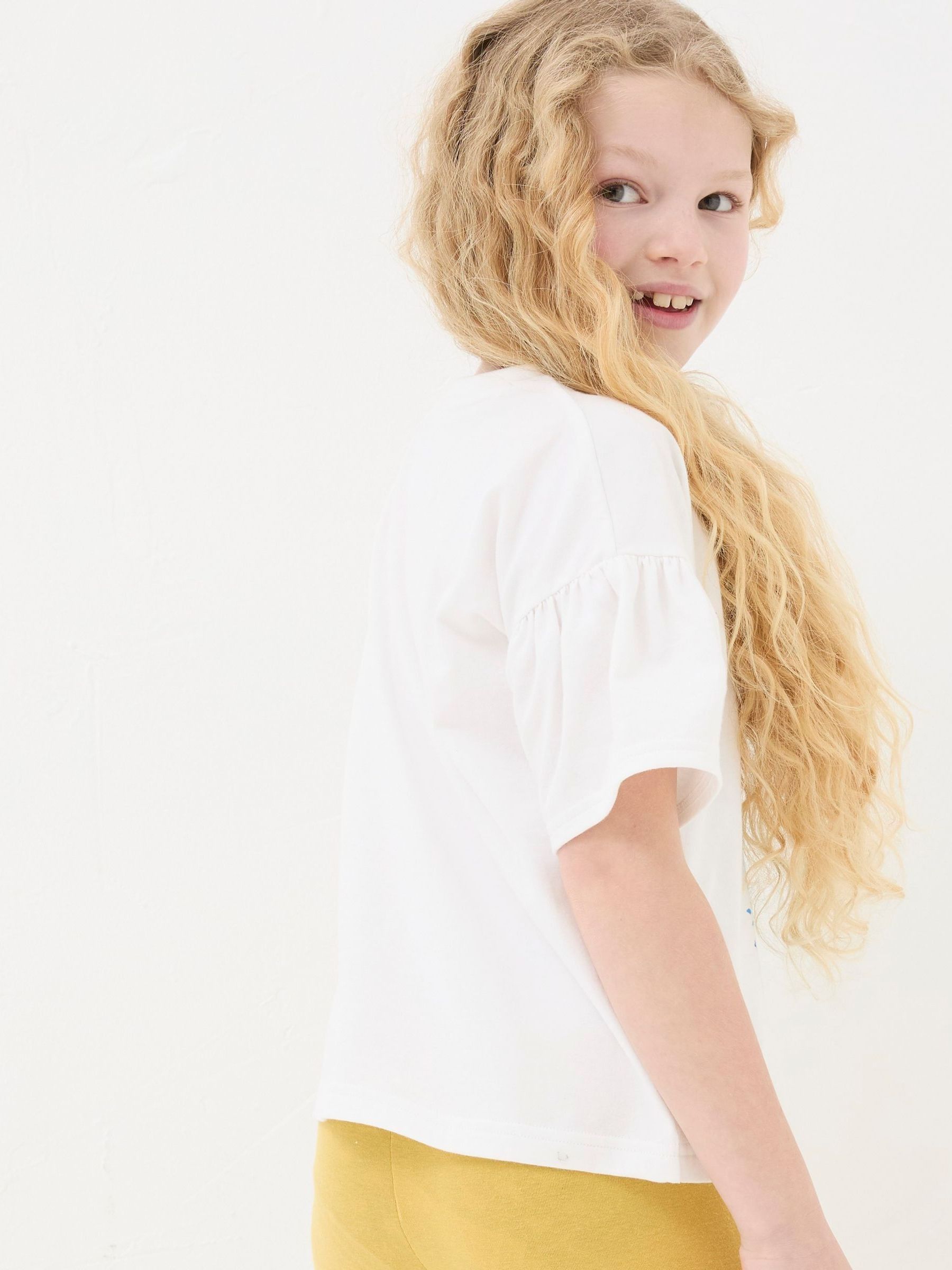 White Peacock Graphic T-Shirt - Image 2 of 5