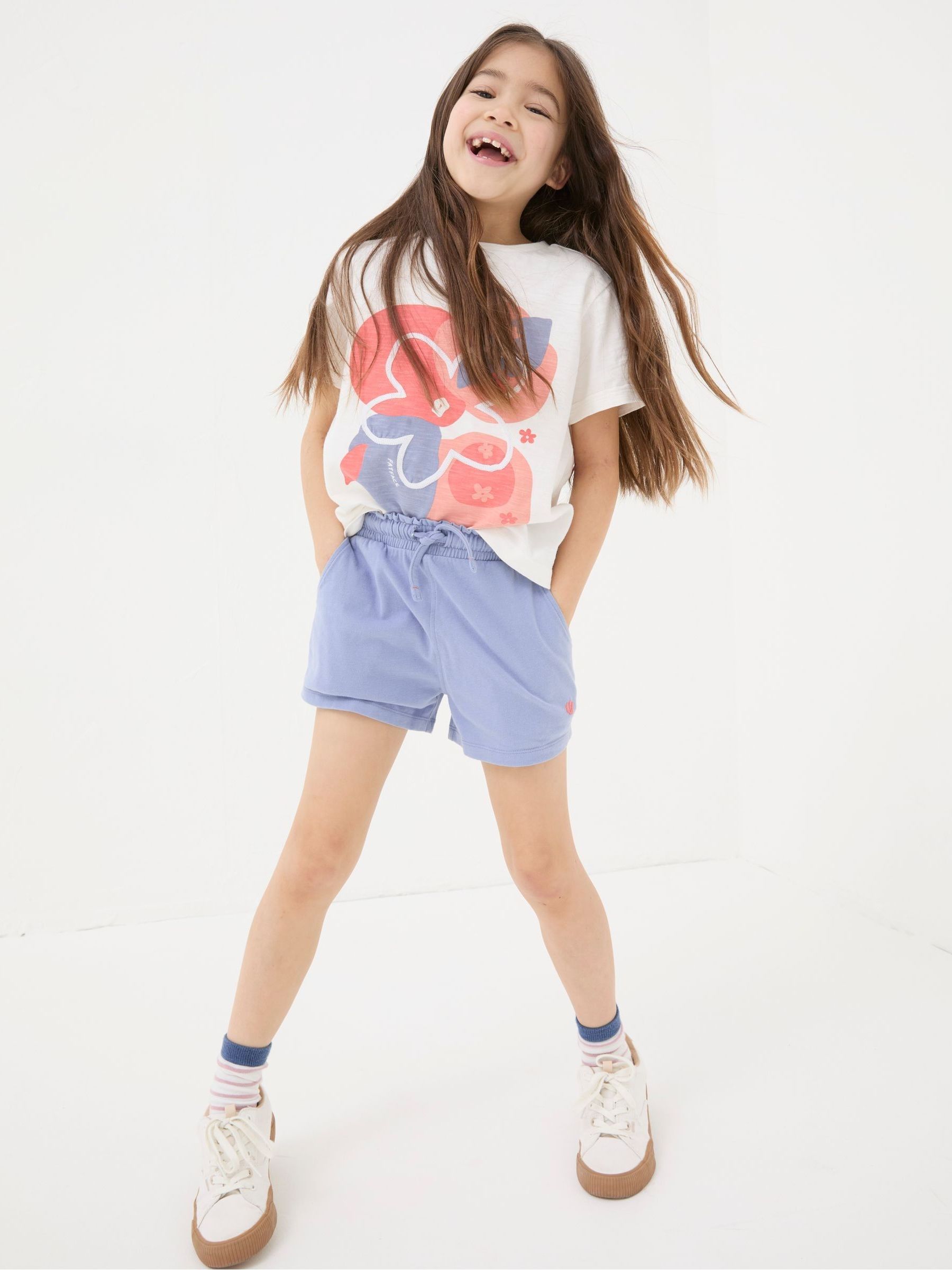 Orange/Blue Jersey Shorts 2 Pack - Image 4 of 5