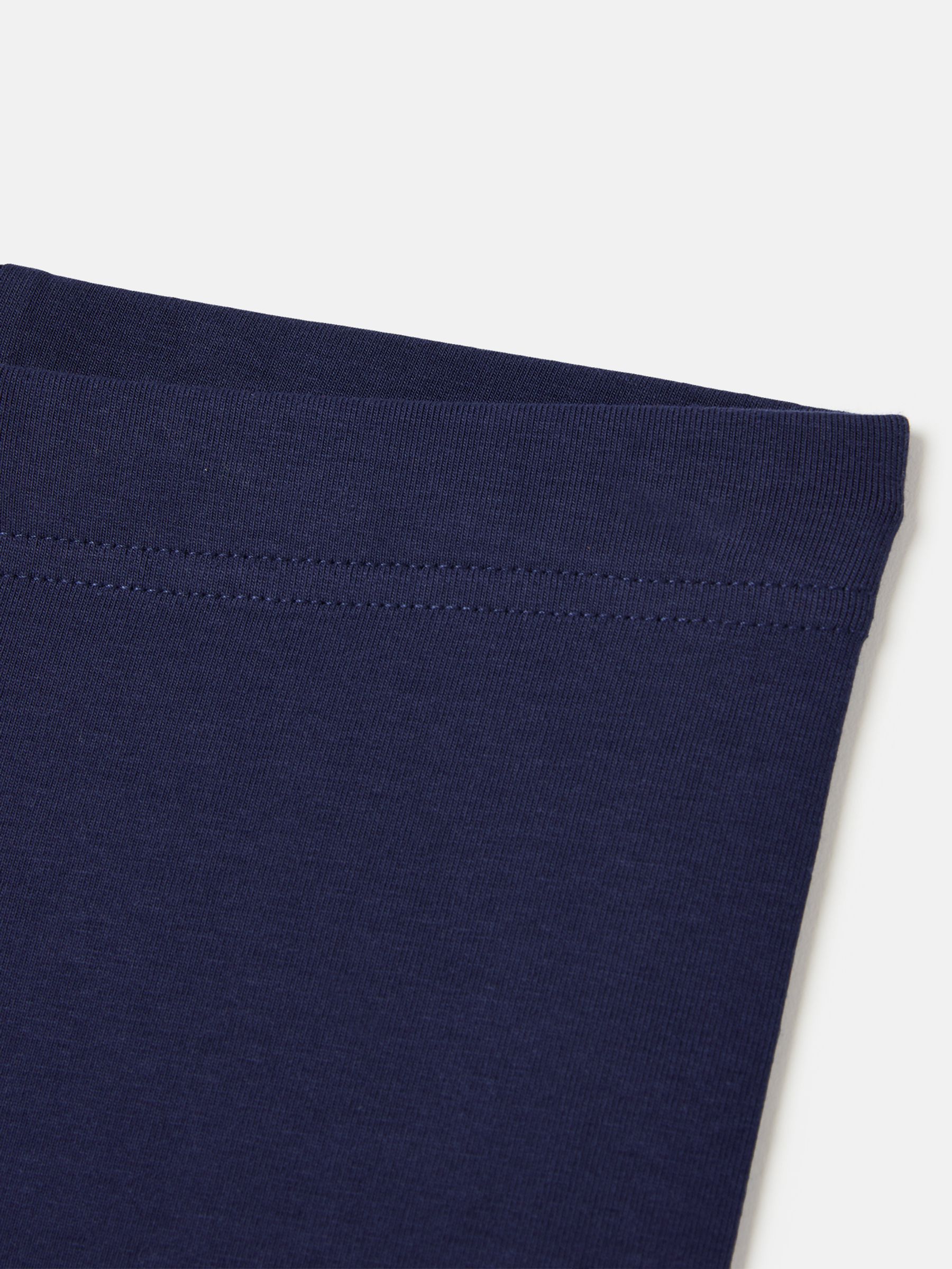 Emilia Navy Blue Jersey Leggings - Image 4 of 5