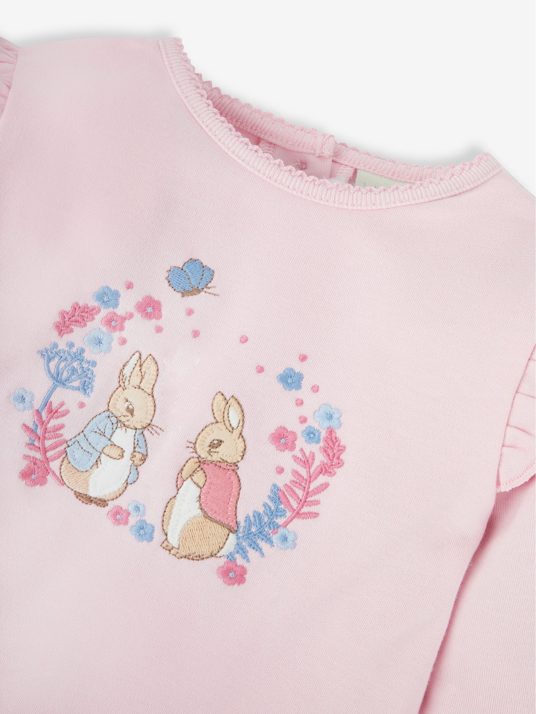Pink Peter Rabbit Appliqué Top & Leggings Set - Image 2 of 4