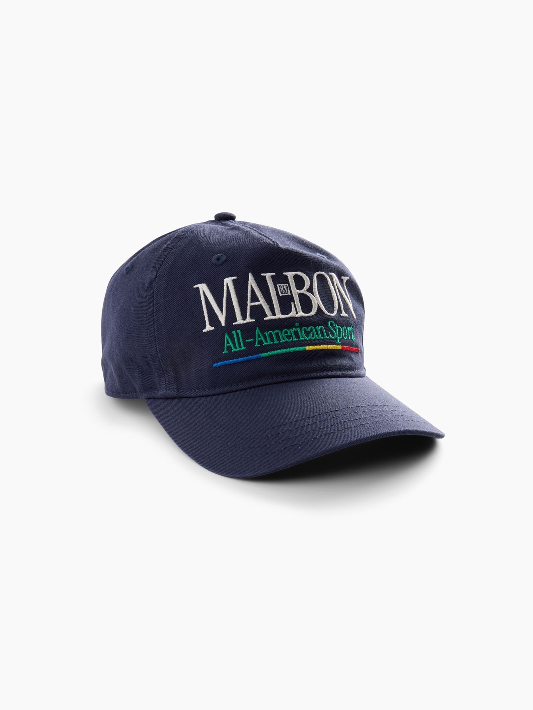 Gap x Malbon Navy Logo Baseball Cap - Image 2 of 5 Gap x Malbon Navy Logo Baseball Cap - Image 2 of 5