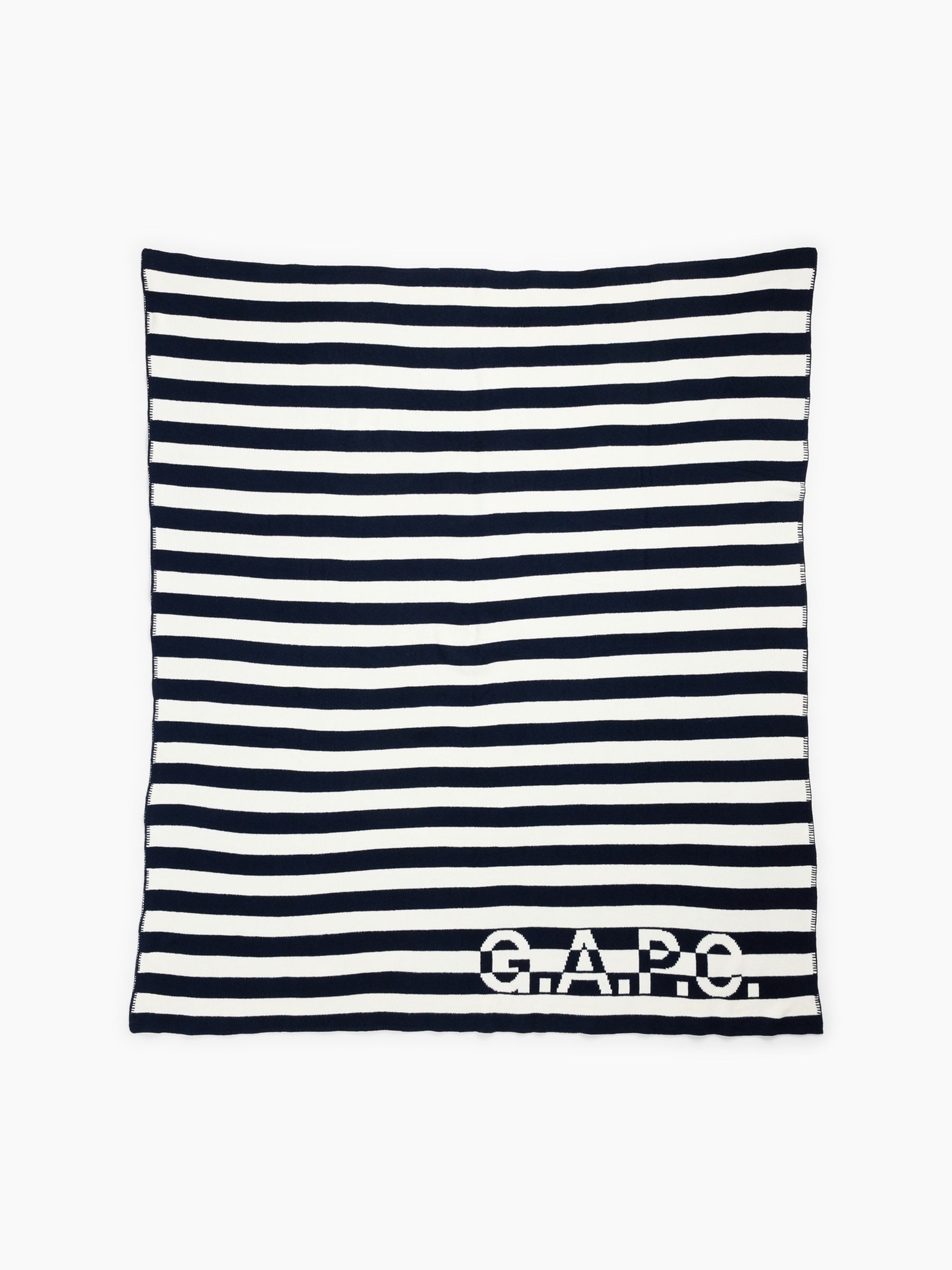 Gap x A.P.C. Logo Stripe Blanket - Image 2 of 5