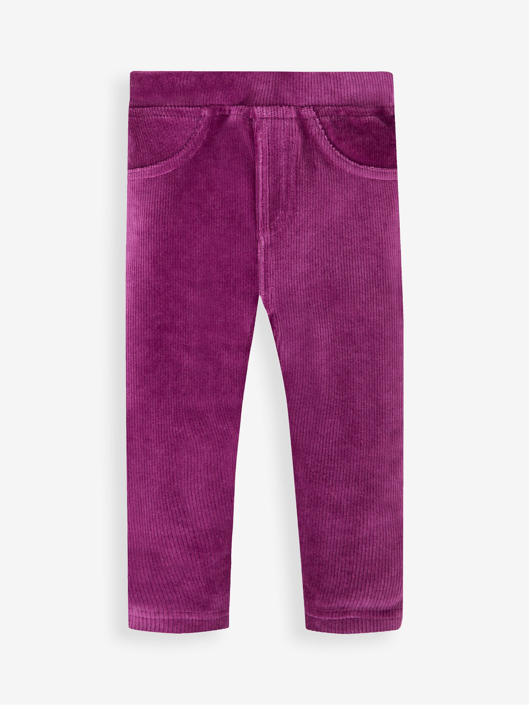 Mulberry Purple & Periwinkle Blue 2-Pack Jersey Cord Jeggings - Image 3 of 8