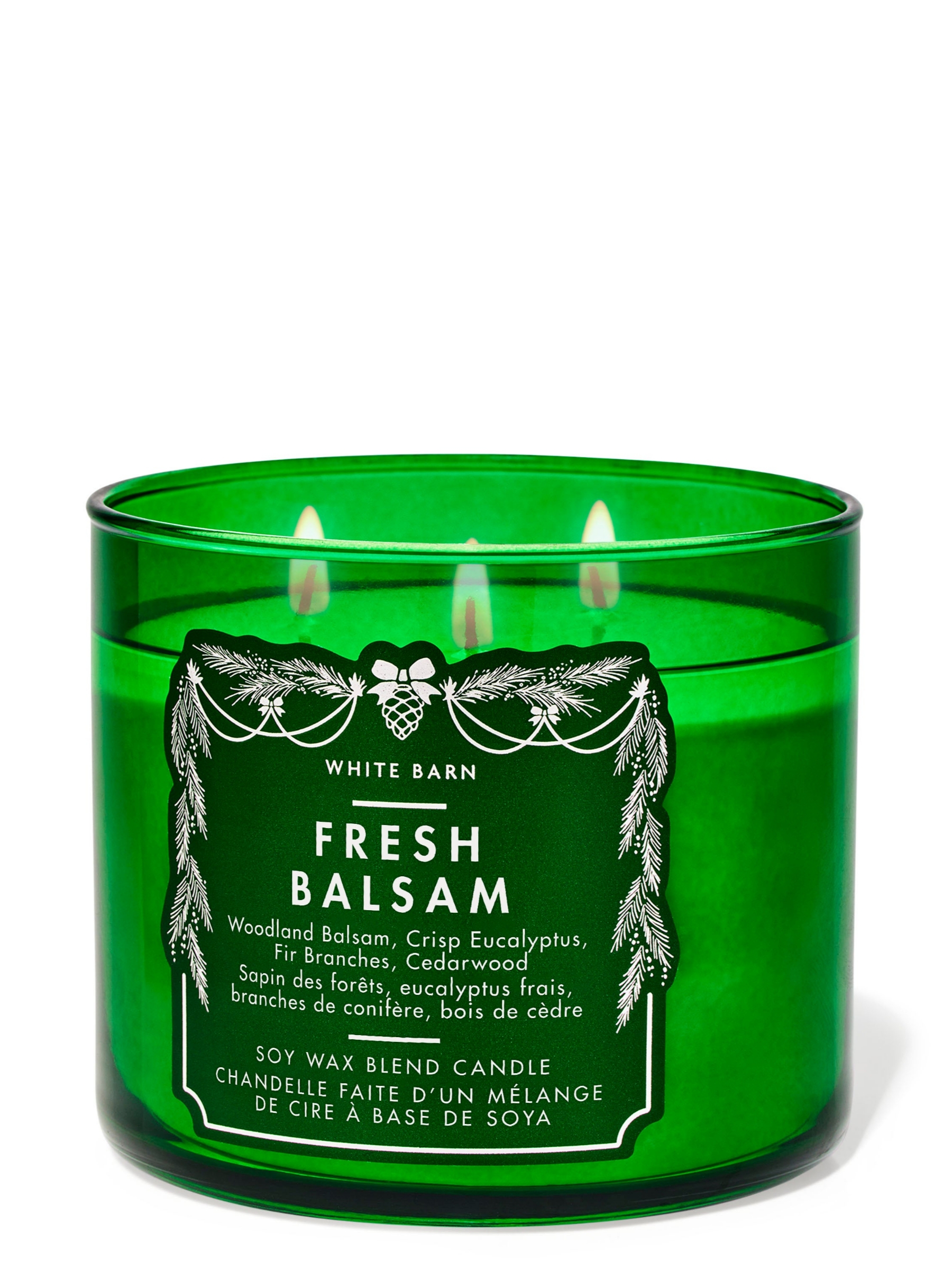 Fresh Balsam 3-Wick Candle 411g - Image 1 of 2