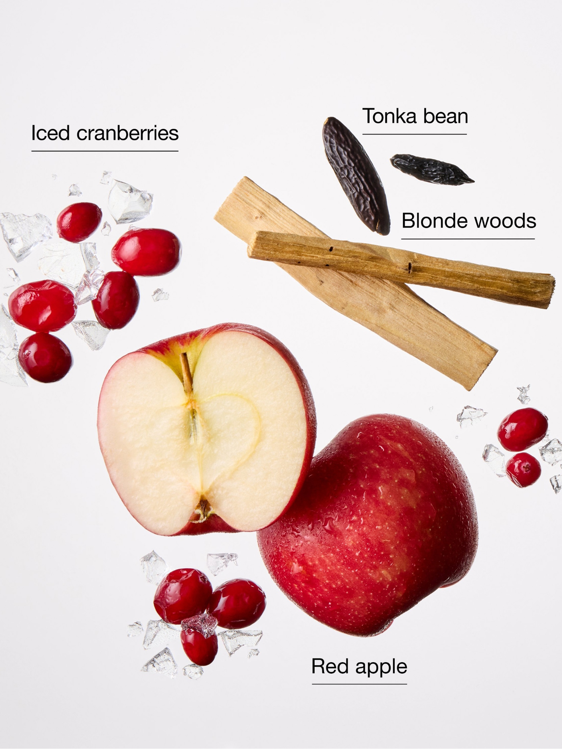 Frosted Cranberry Single Wick Candle 227g - Image 2 of 2