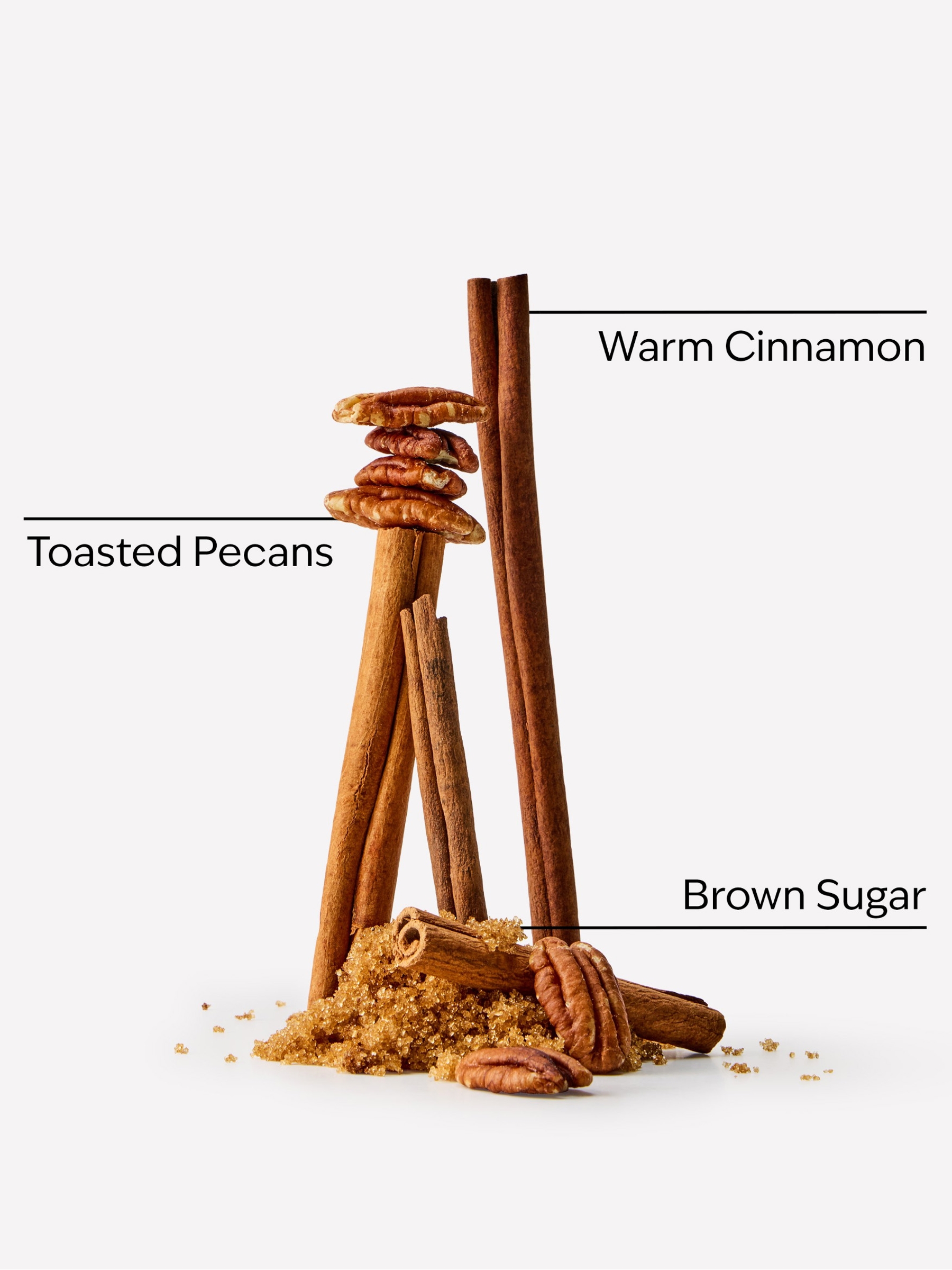 Cinnamon Sugared Pecans 3-Wick Candle 411g - Image 2 of 2
