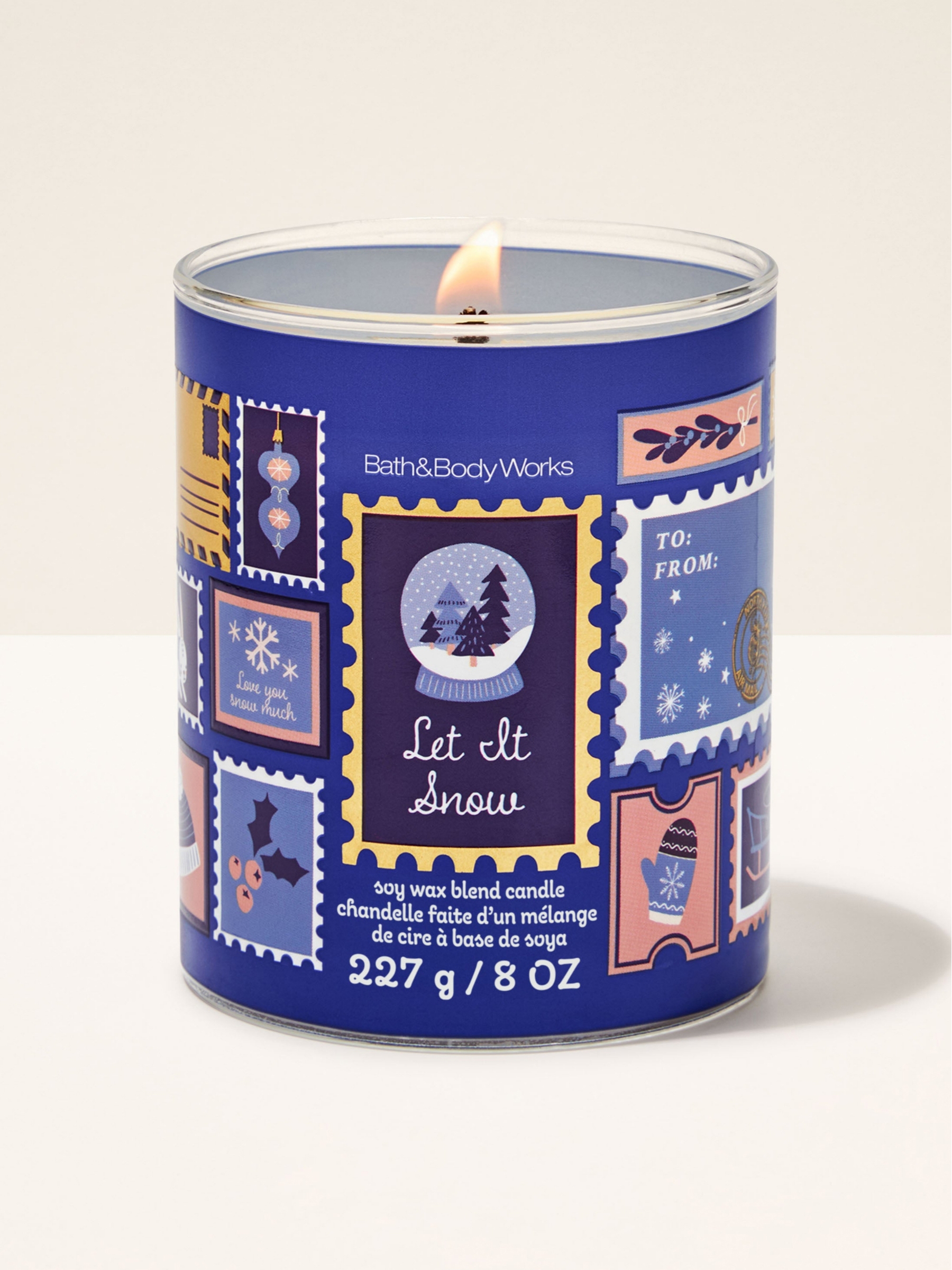 Let It Snow Single Wick Candle 227g - Image 1 of 1