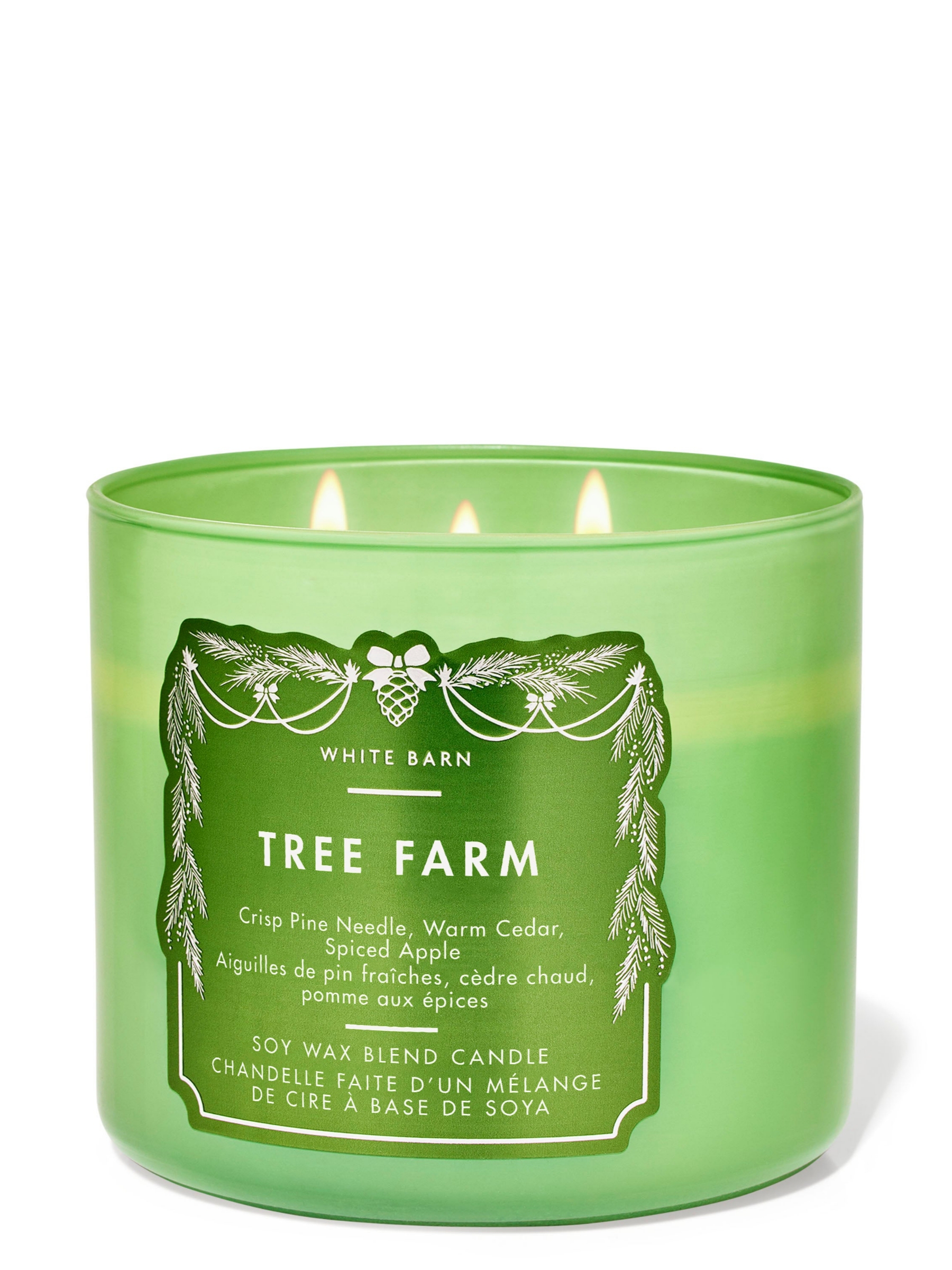 Tree Farm 3-Wick Candle 411g - Image 1 of 2 Tree Farm 3-Wick Candle 411g - Image 1 of 2
