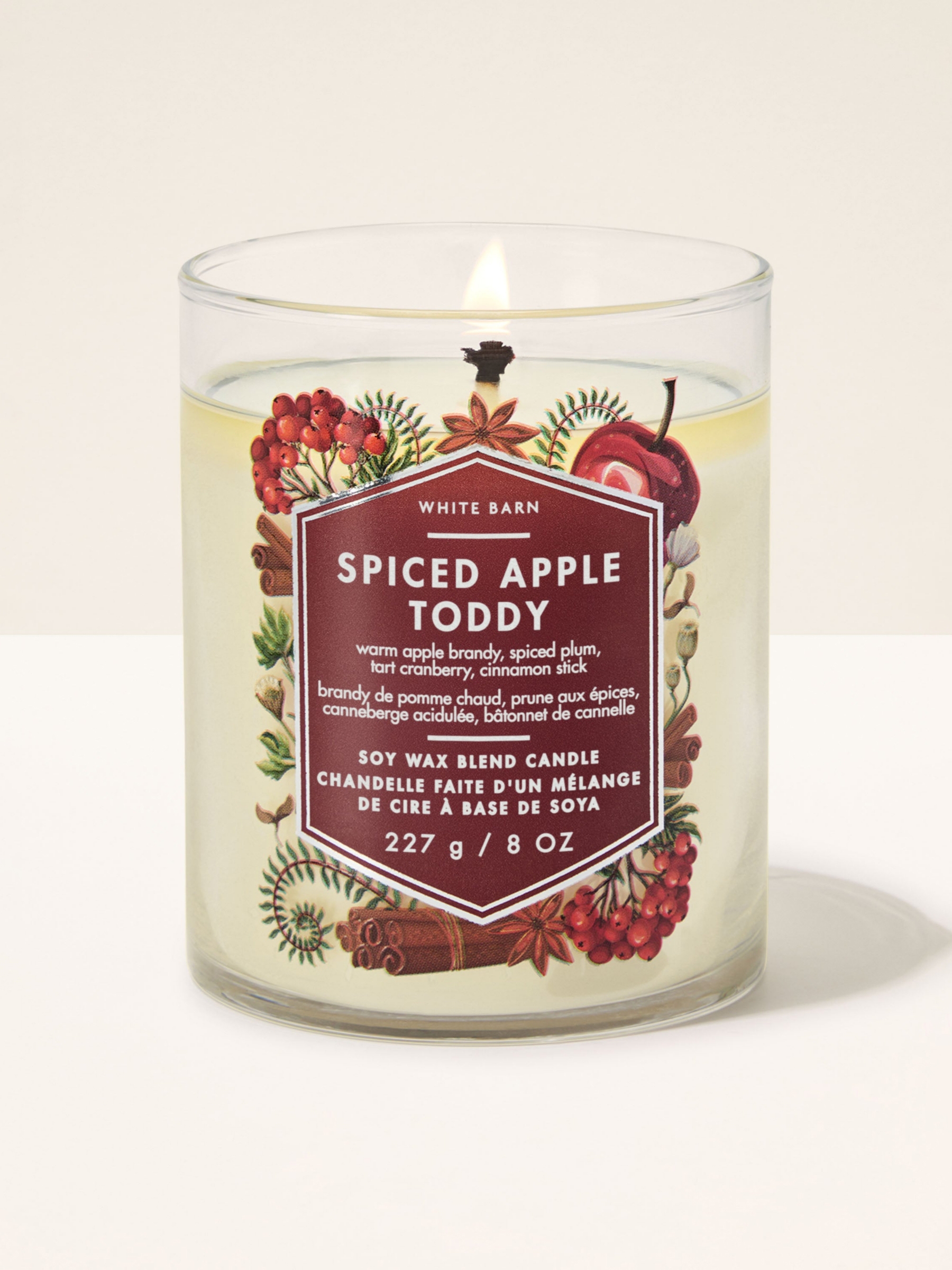 Spiced Apple Toddy Signature Single Wick Candle 227g - Image 1 of 2