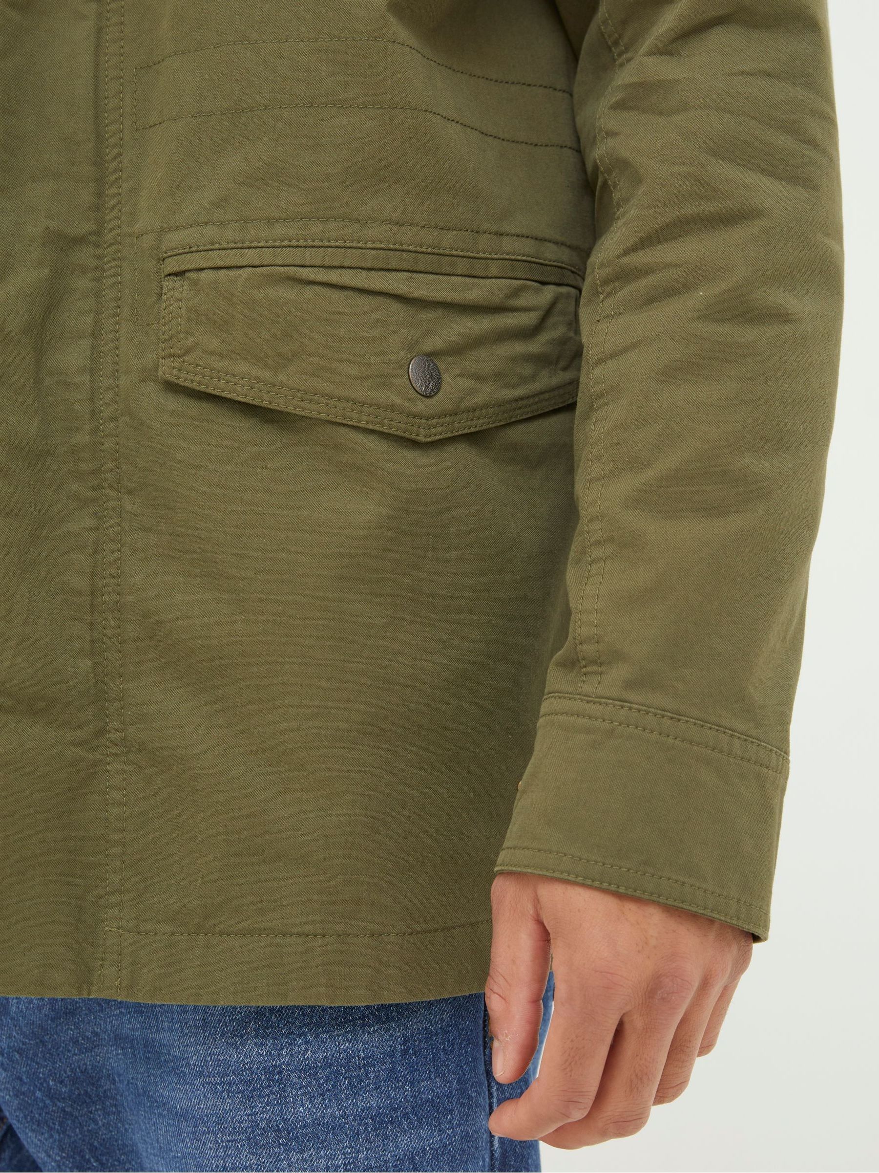 Calcot Green Cotton 4 Pocket Jacket - Image 4 of 5