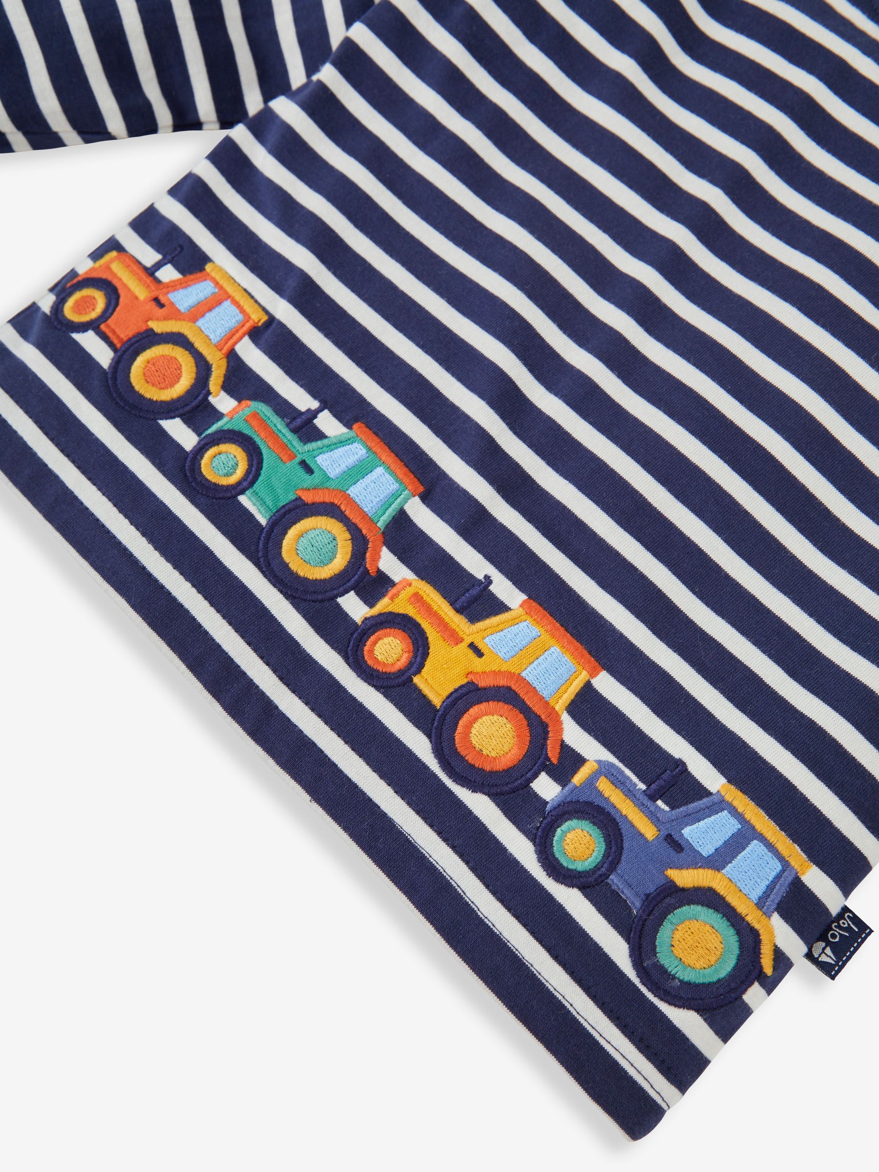 Navy Tractor Appliqué Top - Image 2 of 3