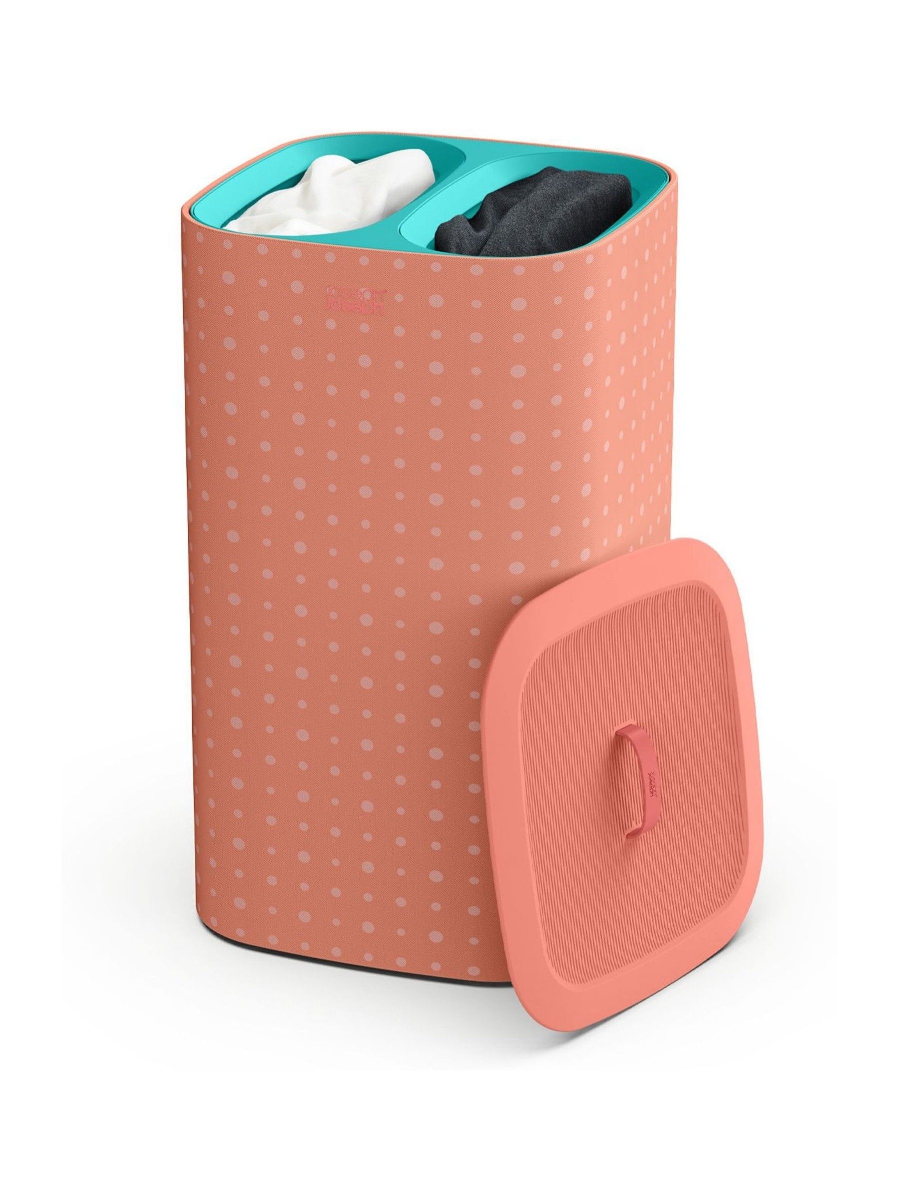 Joseph Joseph Orange Tota 60 Litre Laundry Separation Basket - Image 3 of 5