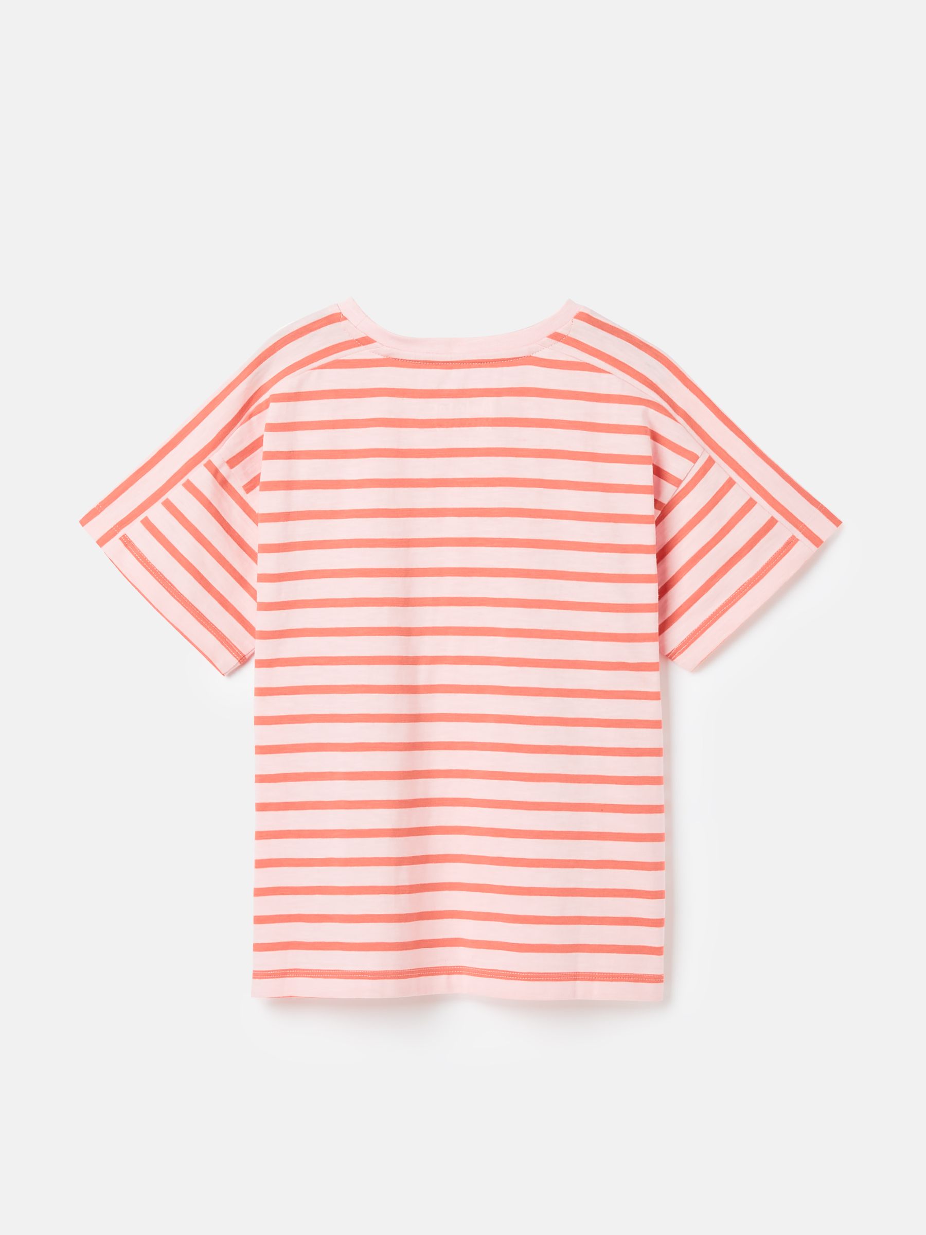 Girls' Betty Pink Striped Short Sleeve T-Shirt - Image 2 of 5