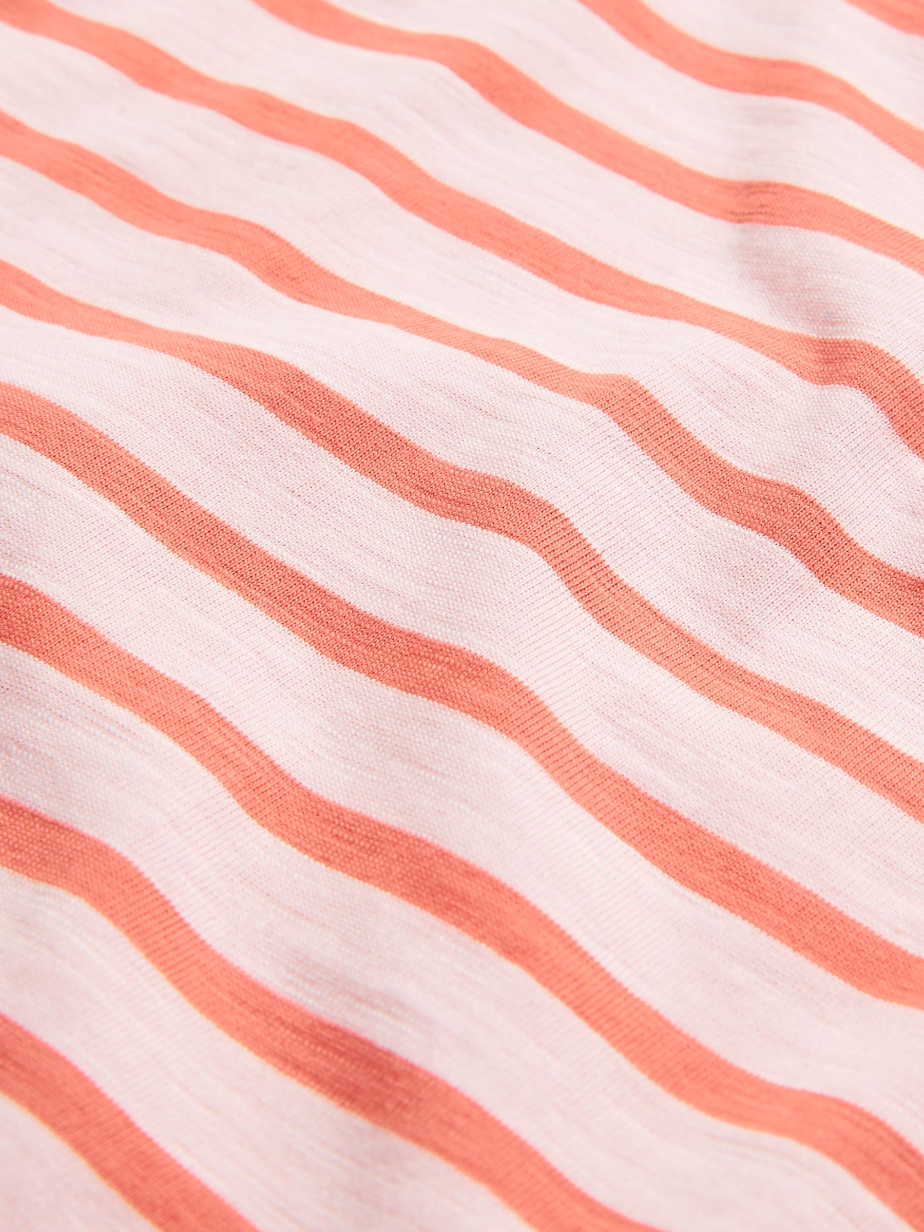 Girls' Betty Pink Striped Short Sleeve T-Shirt - Image 5 of 5