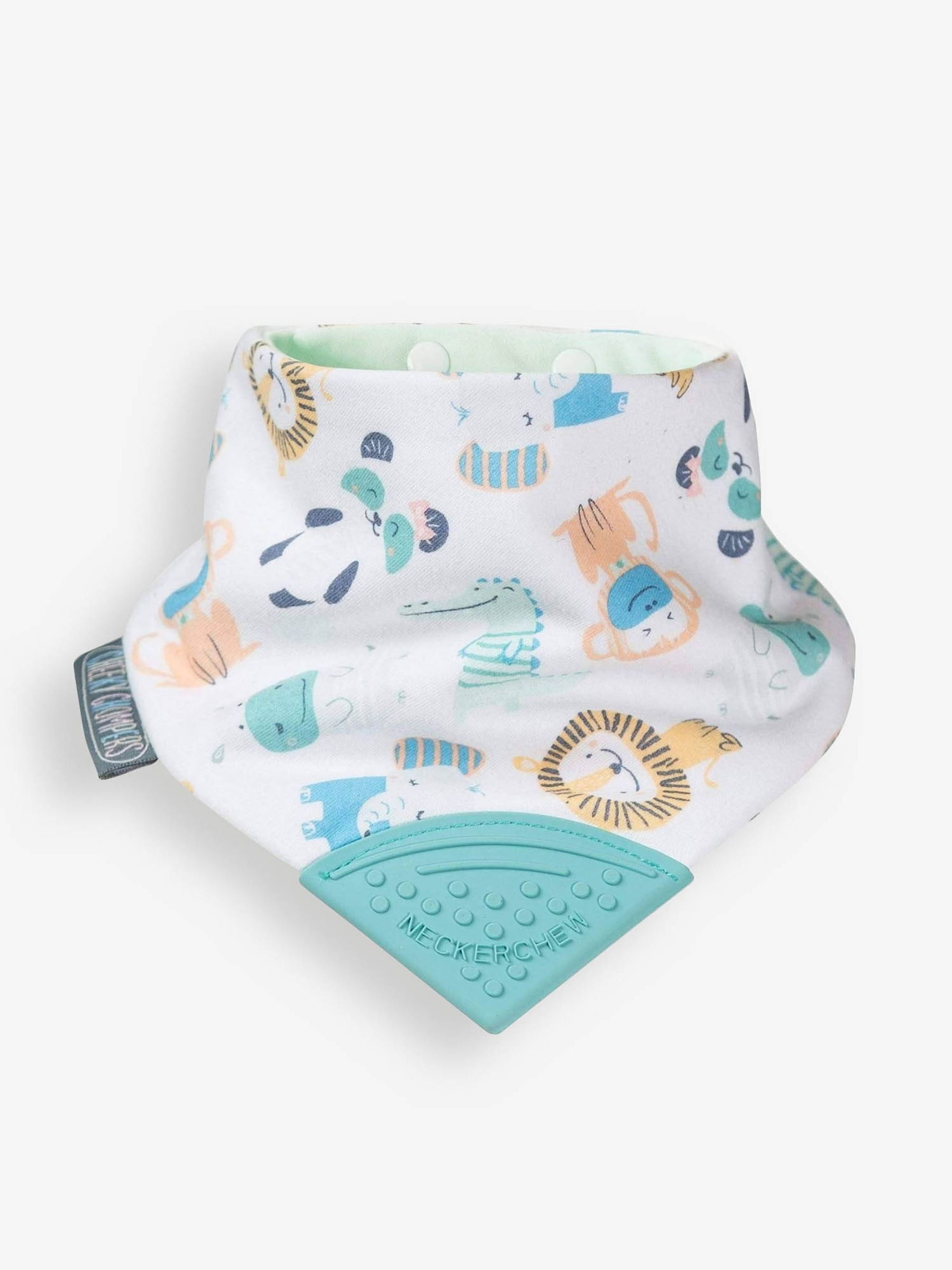 Cheeky Chompers Neckerchew Bib Cheeky Animals - Image 1 of 3
