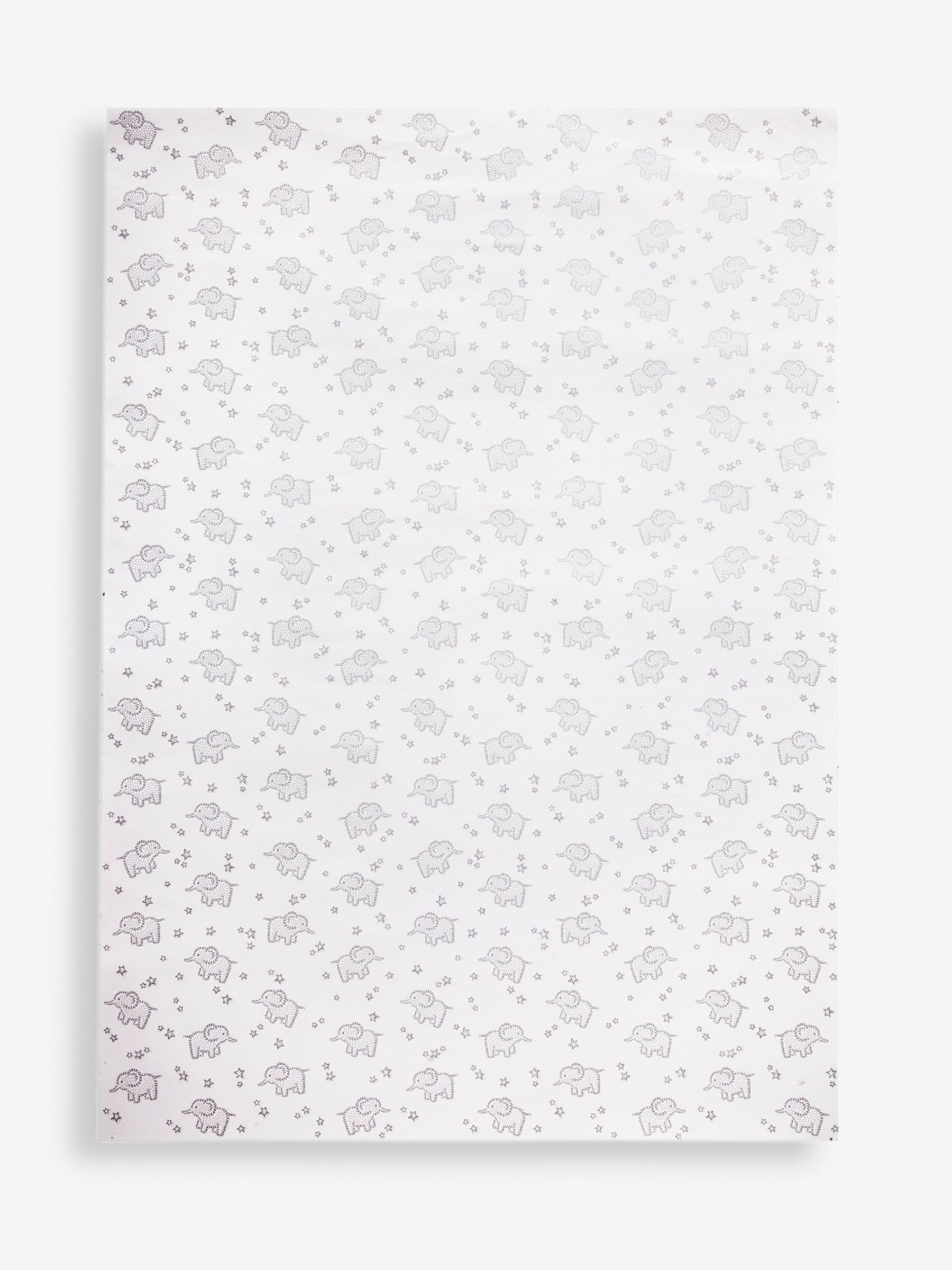 2-Sheets Elephant Gift Wrap - Image 1 of 2