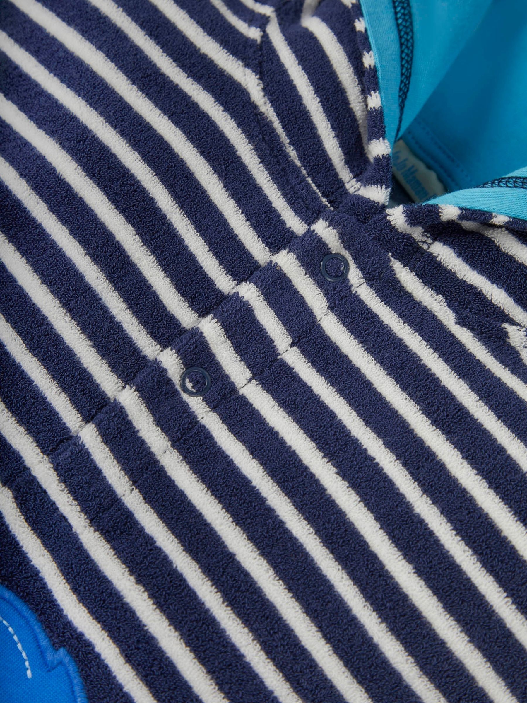 Blue Toucan Towelling Hooded Poncho - Image 6 of 6