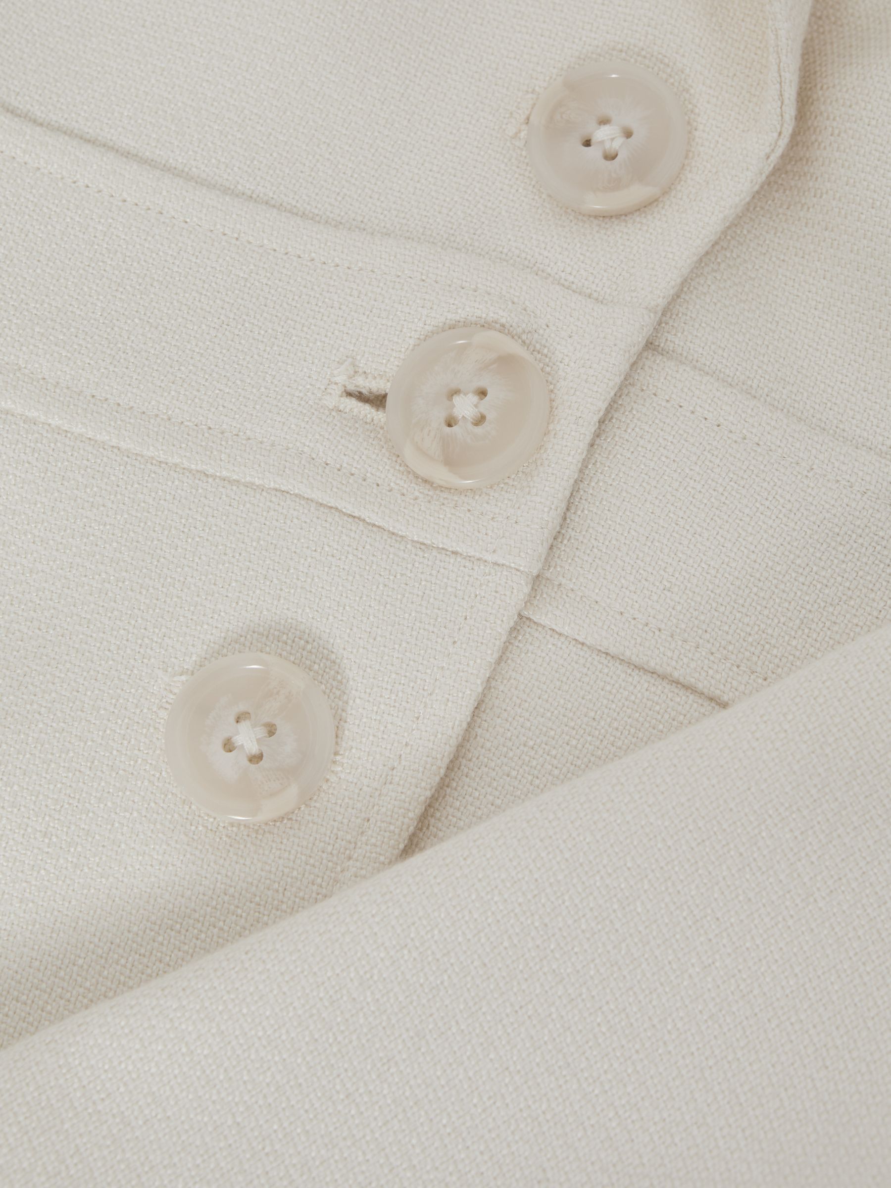 Paige Single Breasted Blazer in Ivory - Image 5 of 5