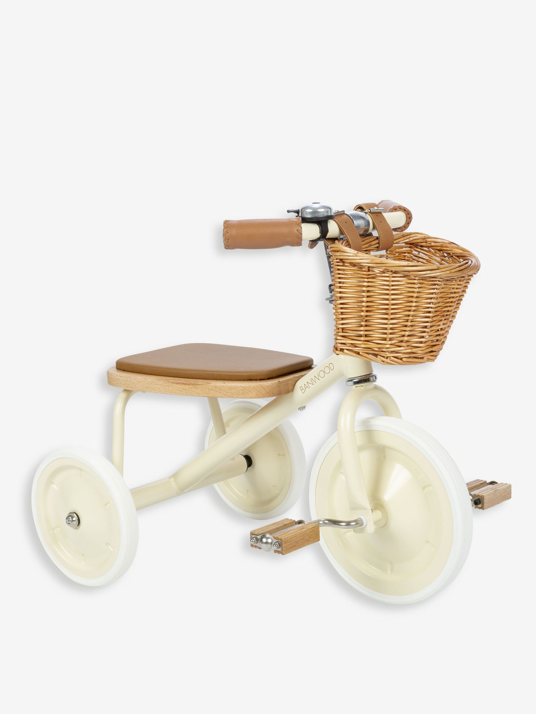 Cream Banwood Toddler Trike - Image 2 of 7