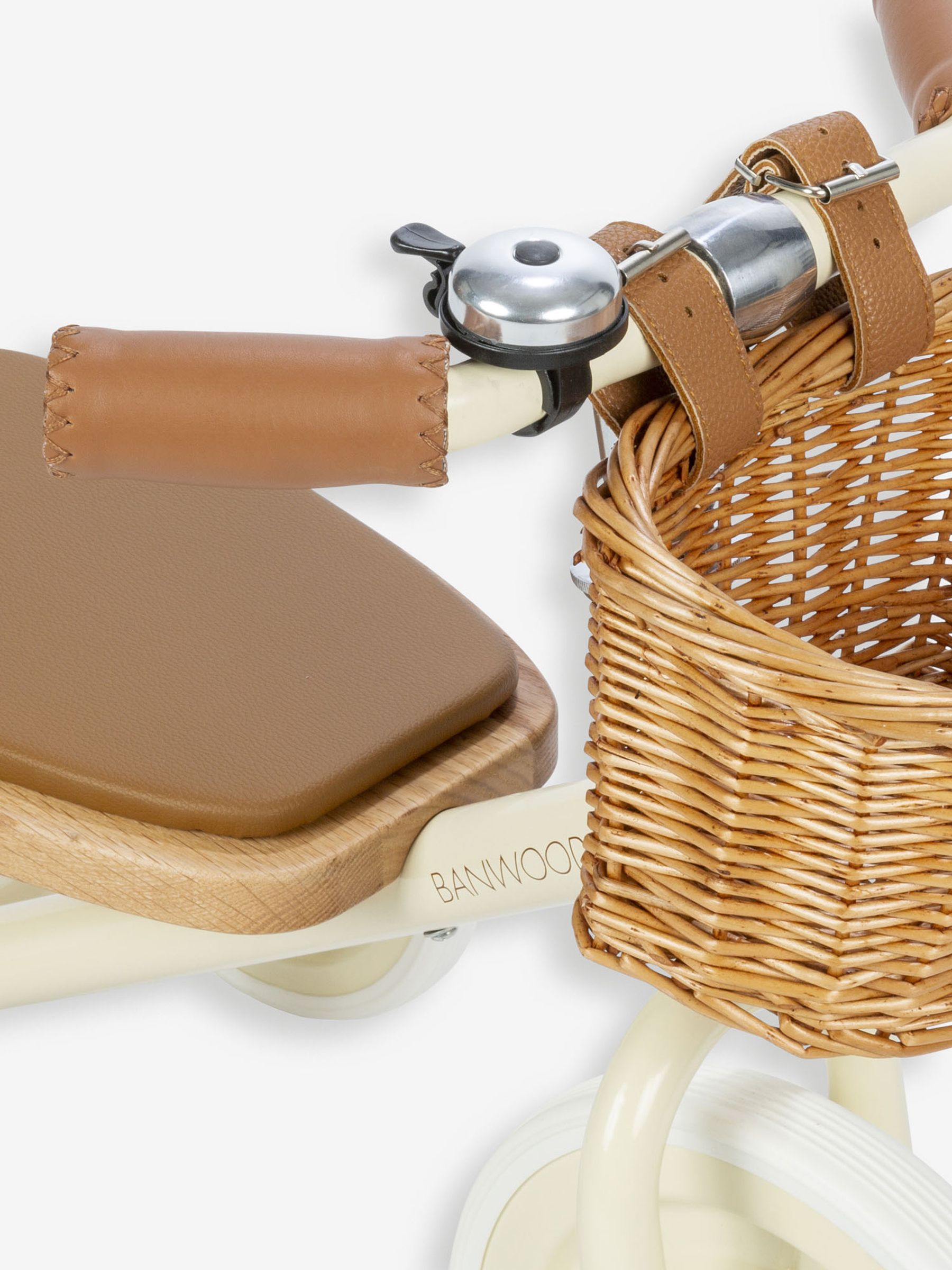 Cream Banwood Toddler Trike - Image 4 of 7