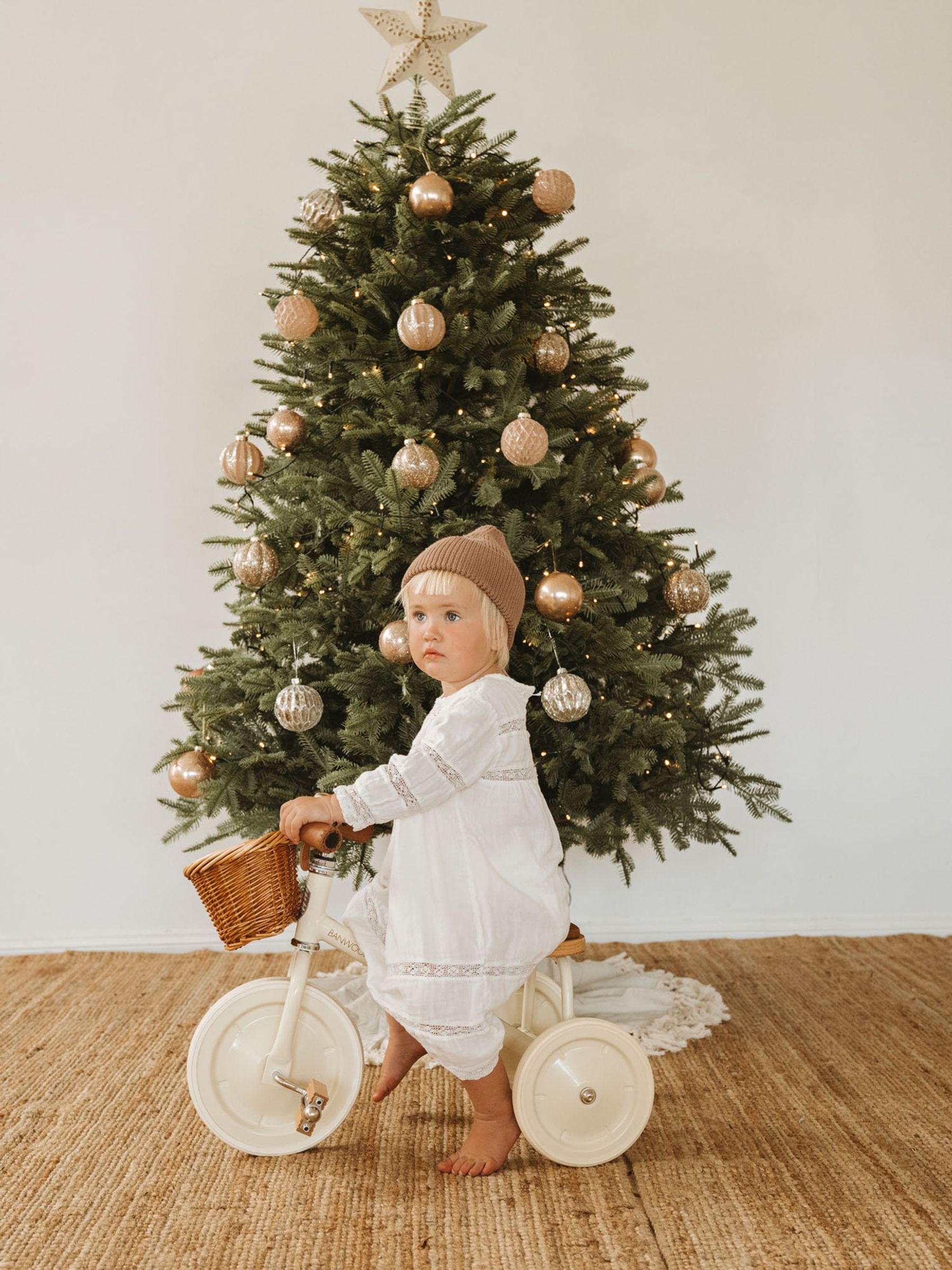 Cream Banwood Toddler Trike - Image 6 of 7