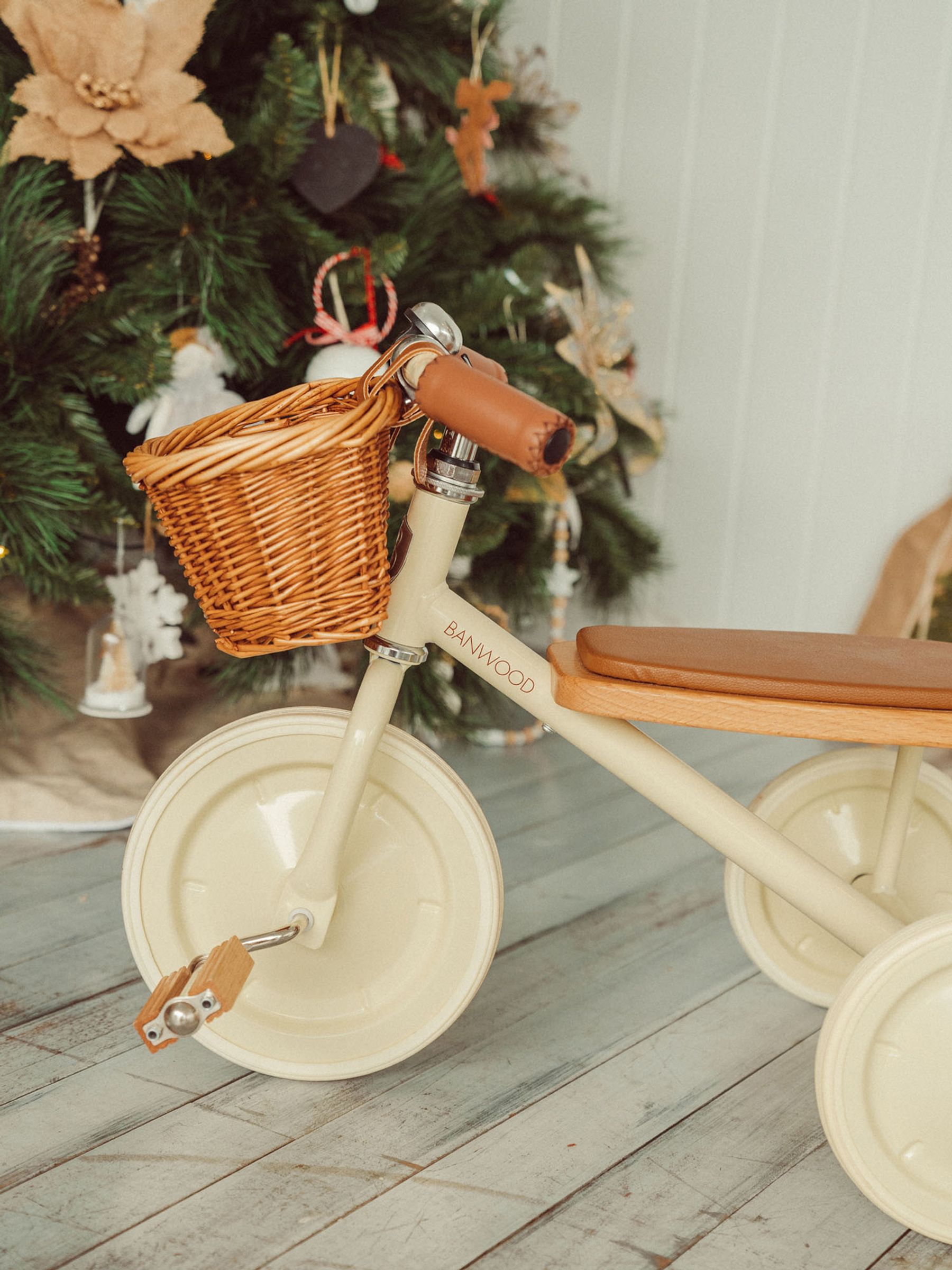 Cream Banwood Toddler Trike - Image 7 of 7