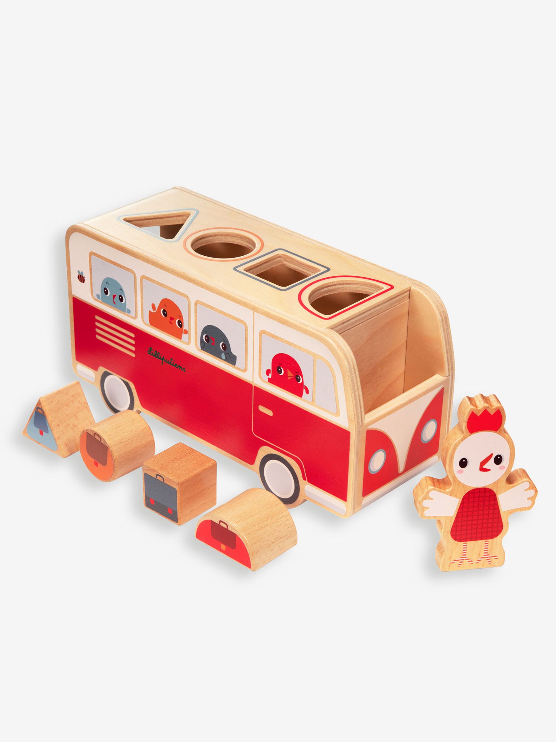 Lilliputiens Shape Sorter Bus - Image 1 of 2