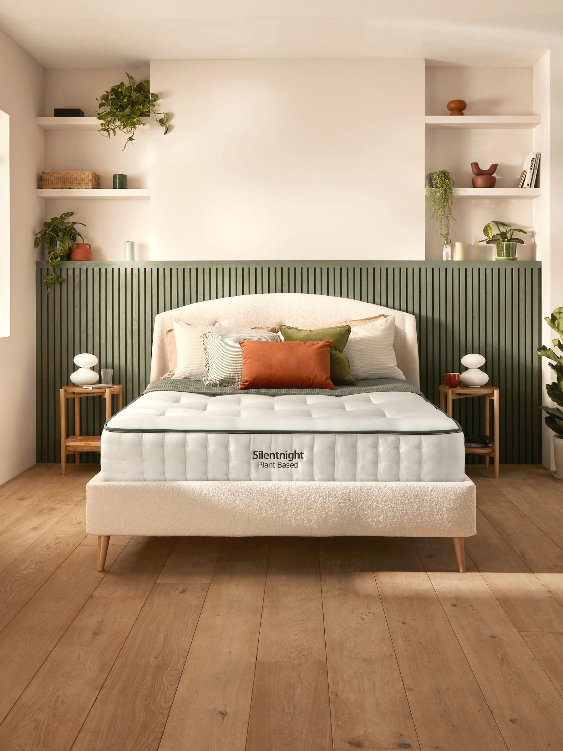 Silentnight White Plant Naturals Pocket 1200 Mattress - Image 1 of 4