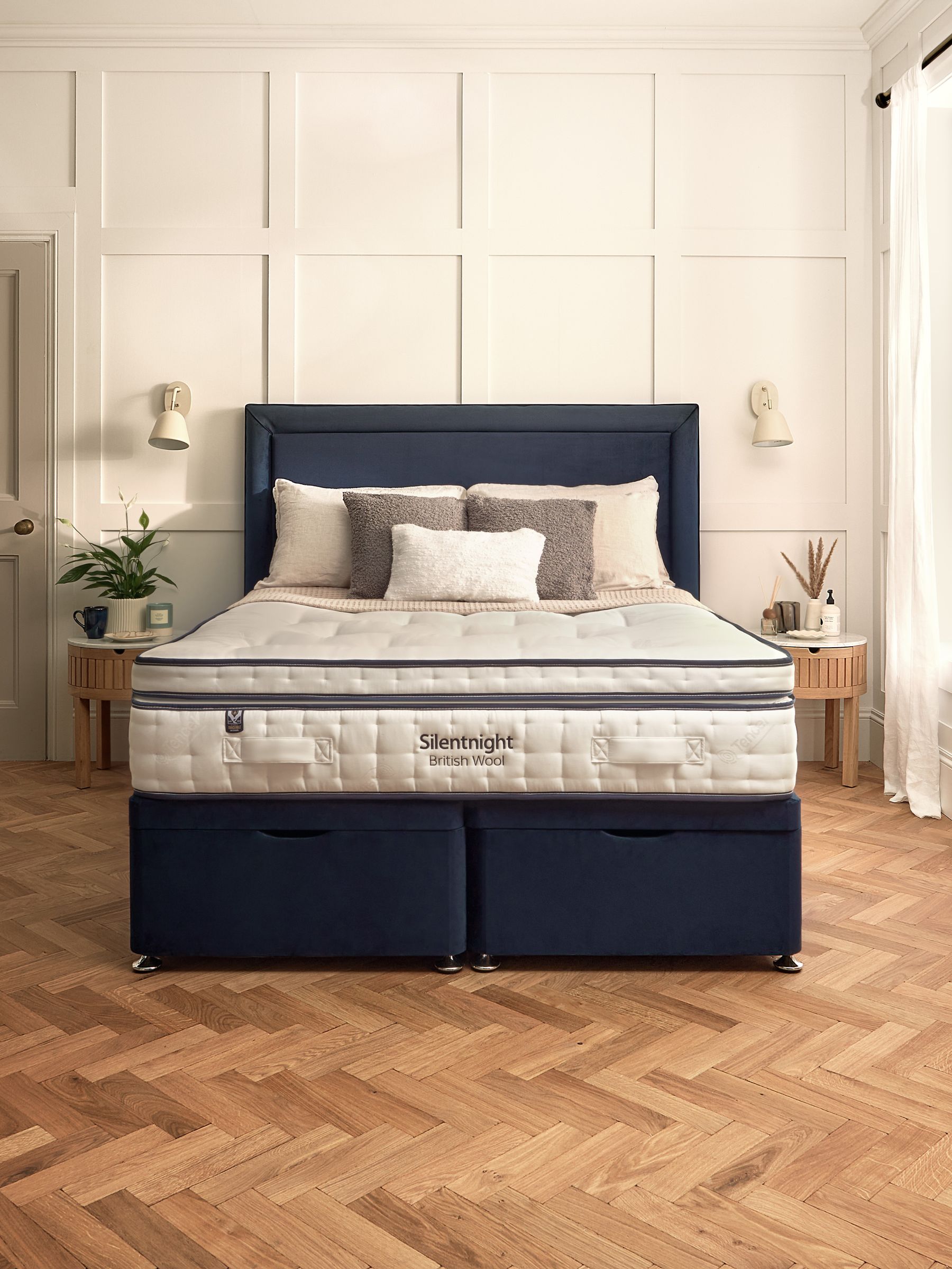 Silentnight White Wool Naturals Pocket 3000 Mattress - Image 1 of 4