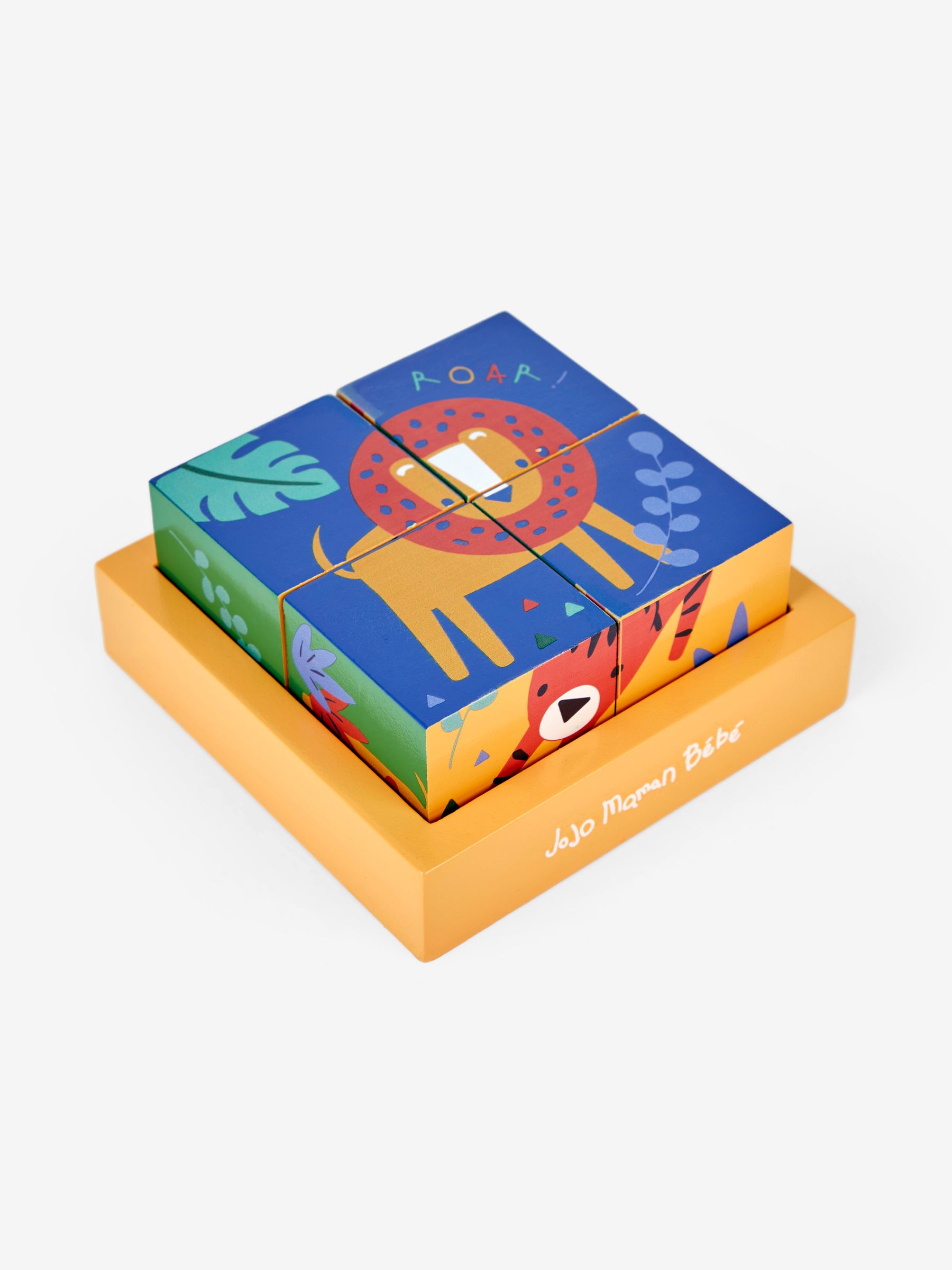 Wooden Safari Block Puzzle - Image 1 of 3