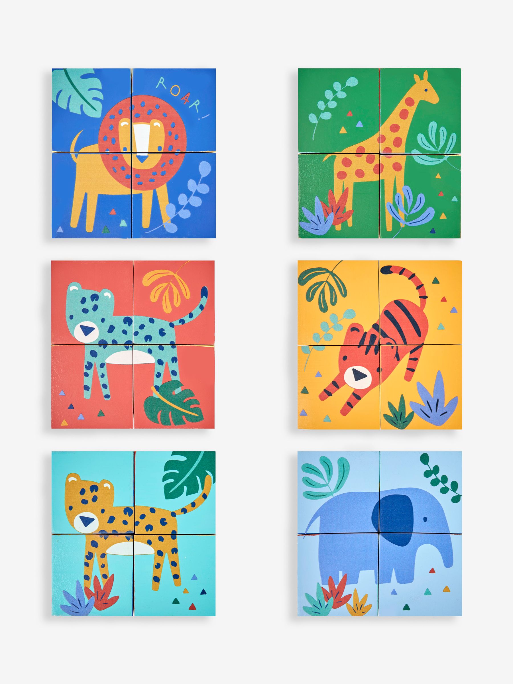 Wooden Safari Block Puzzle - Image 3 of 3