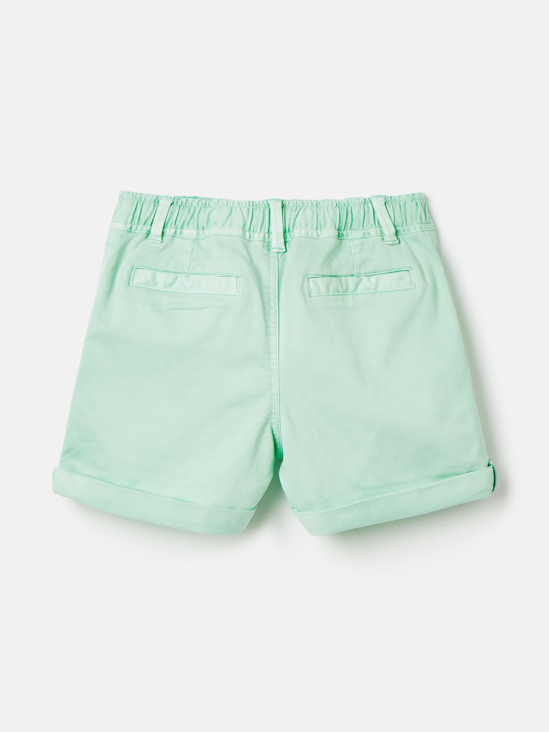 Girls' Shoreham Aqua Blue Chino Shorts - Image 2 of 5