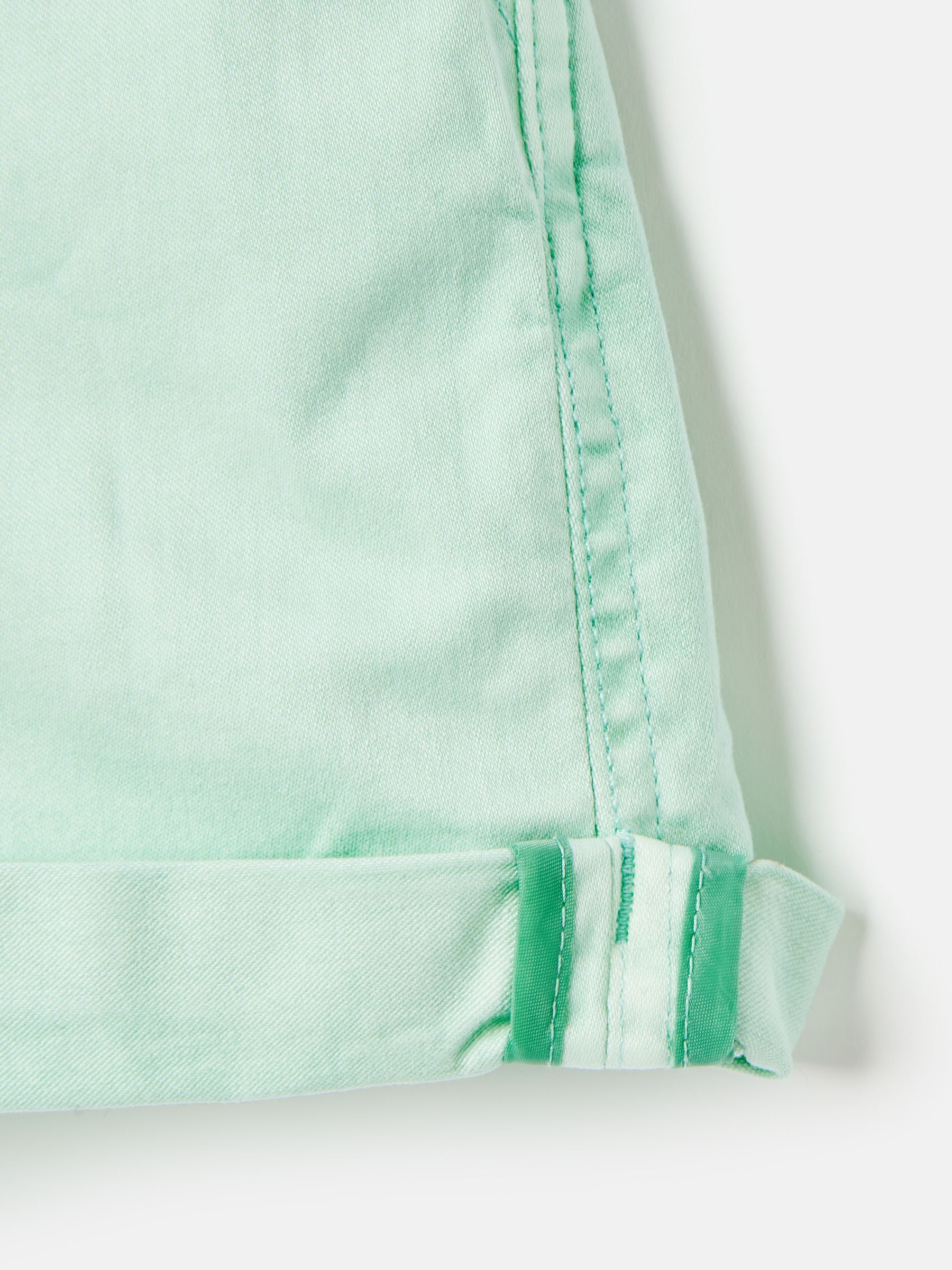 Girls' Shoreham Aqua Blue Chino Shorts - Image 5 of 5