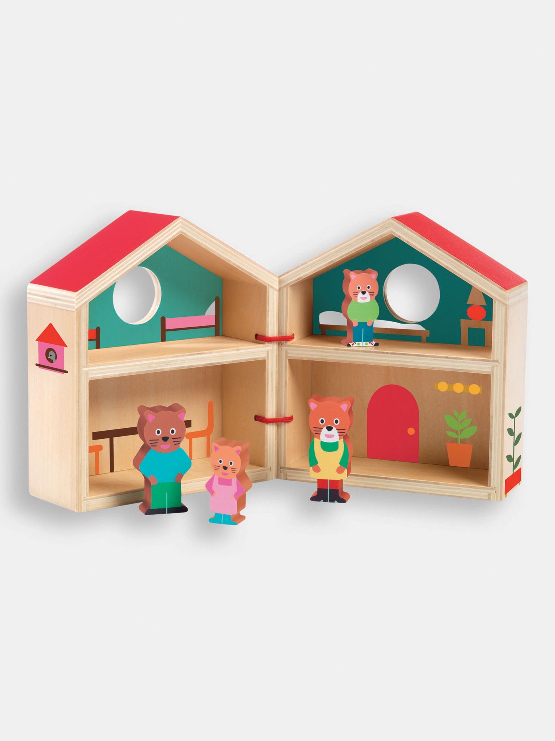 Djeco Wooden Mini House - Image 2 of 3