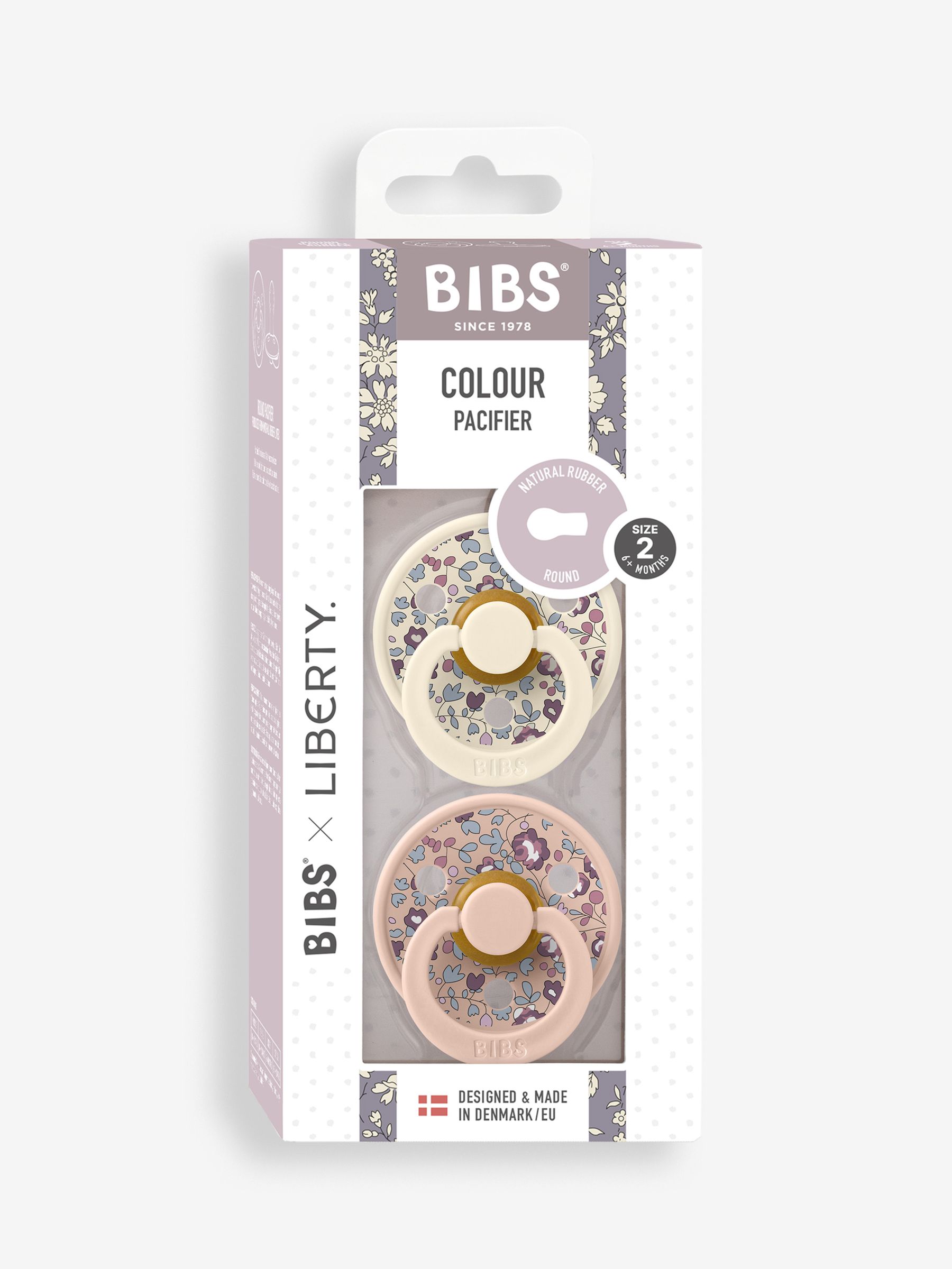 BIBS x Liberty 2 Pack Soothers Size 1 - Image 4 of 8