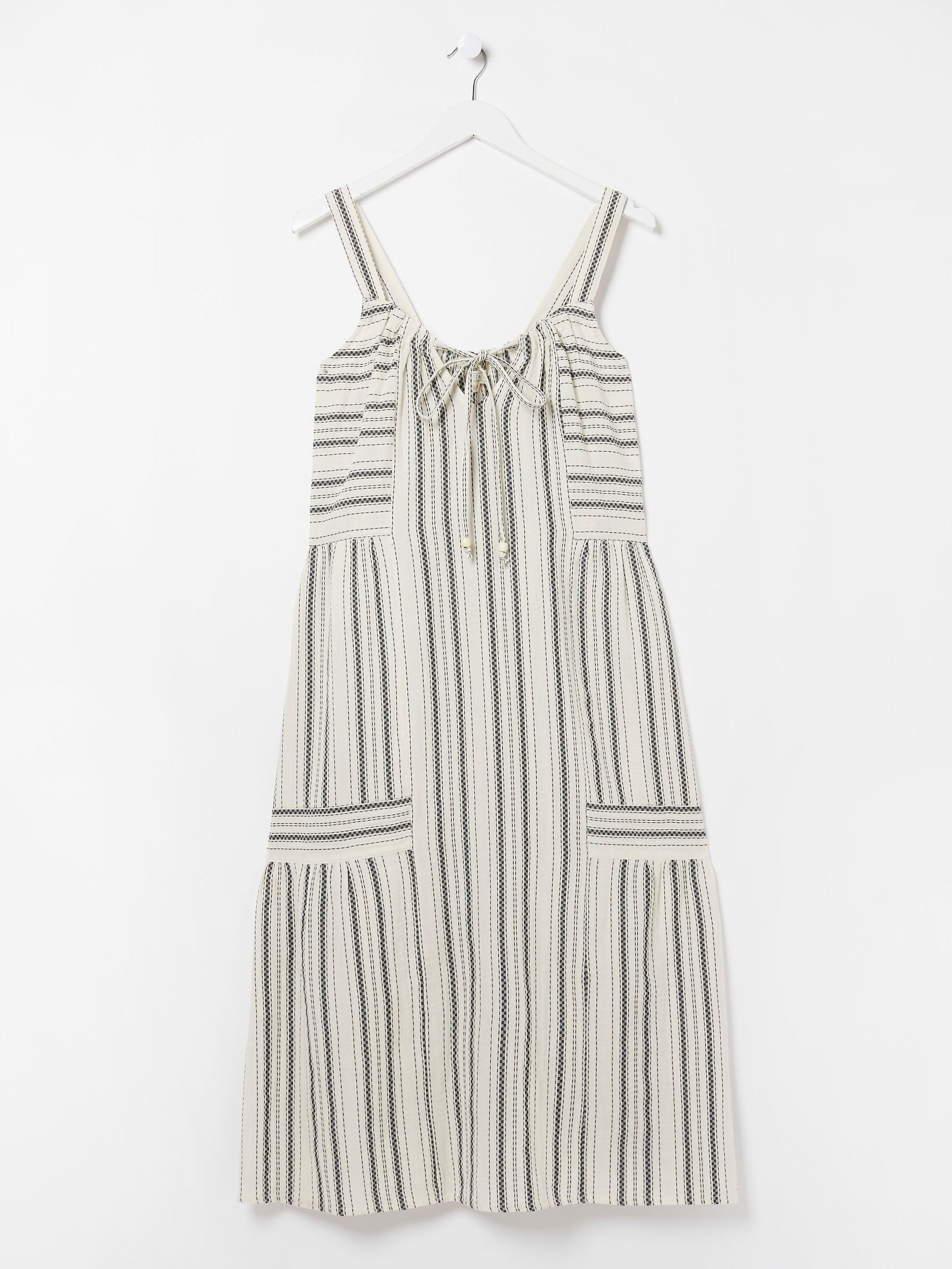 Natural Tulum Stripe Midi Dress - Image 6 of 6