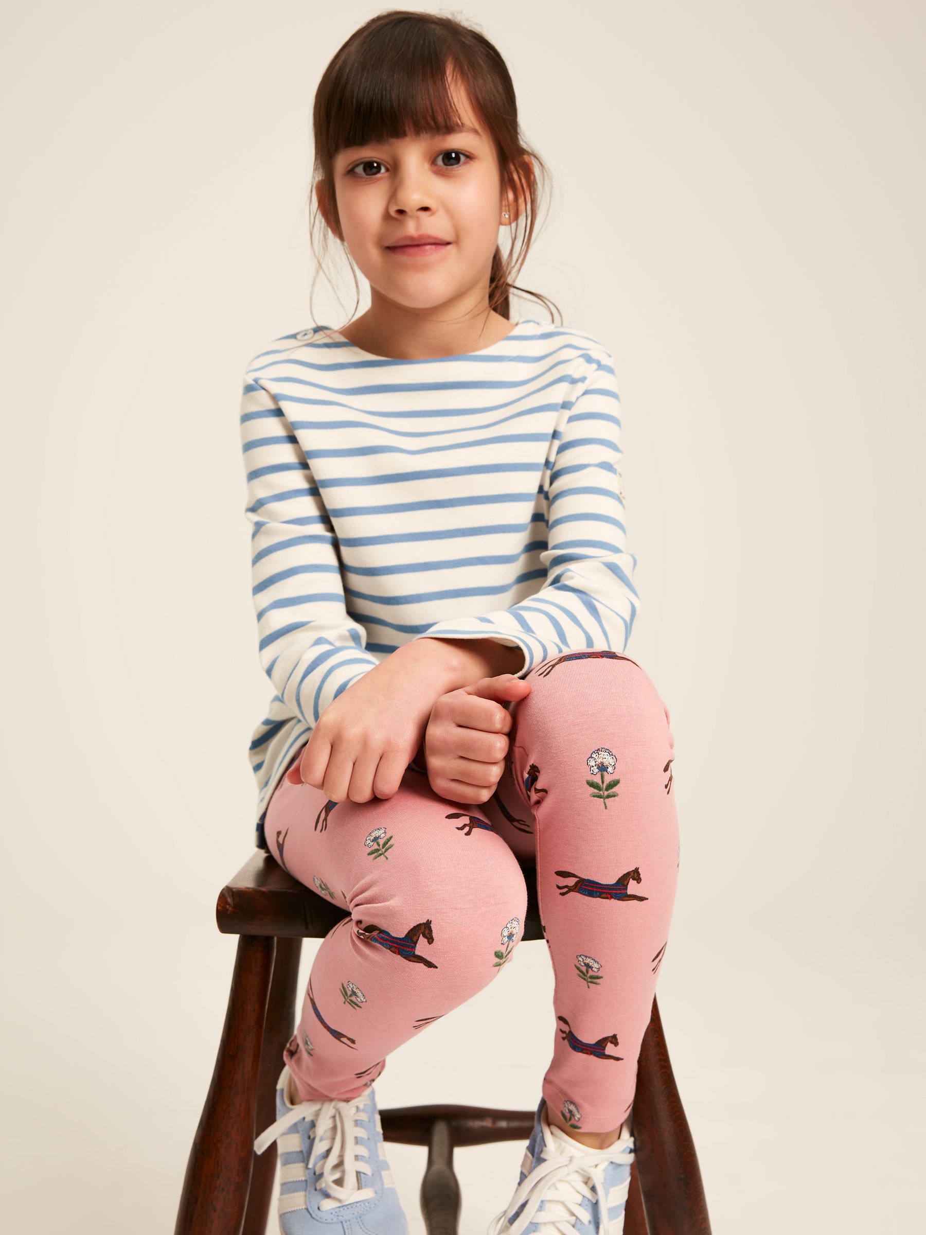Dee Dee Pink Horse Print Leggings - Image 2 of 8