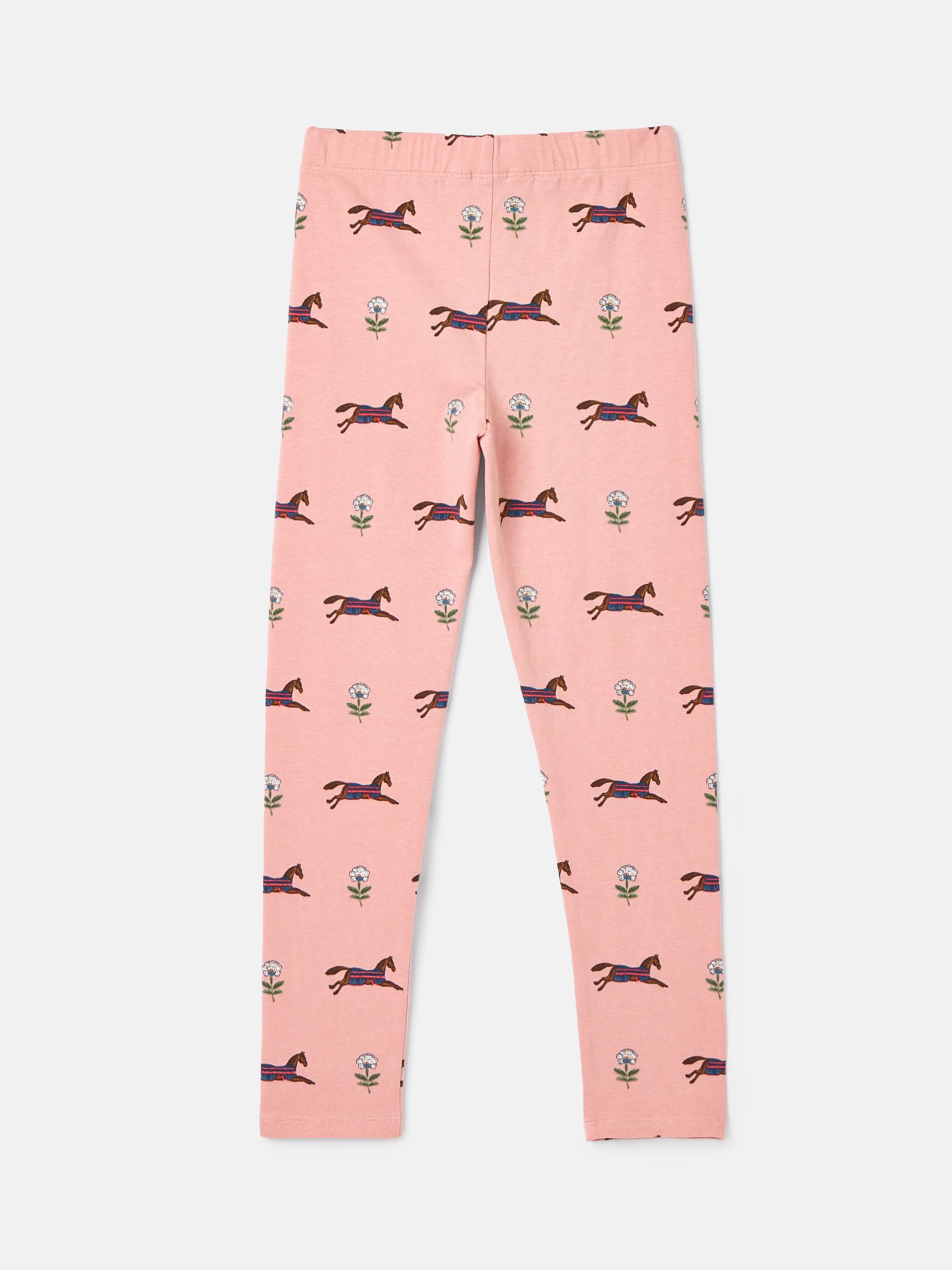 Dee Dee Pink Horse Print Leggings - Image 6 of 8